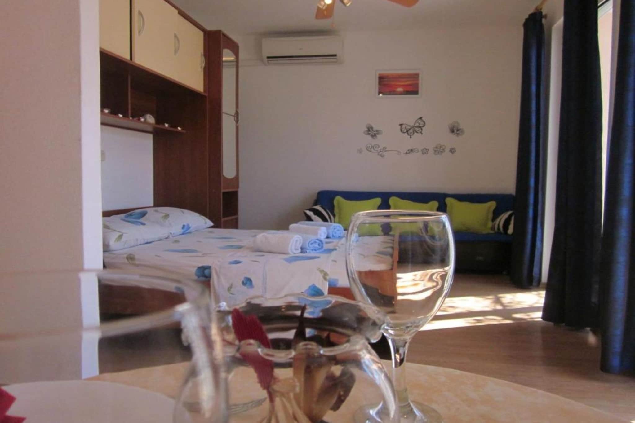 Azure Hvar Residence - Studio Apartment with sea view - Slaapkamer