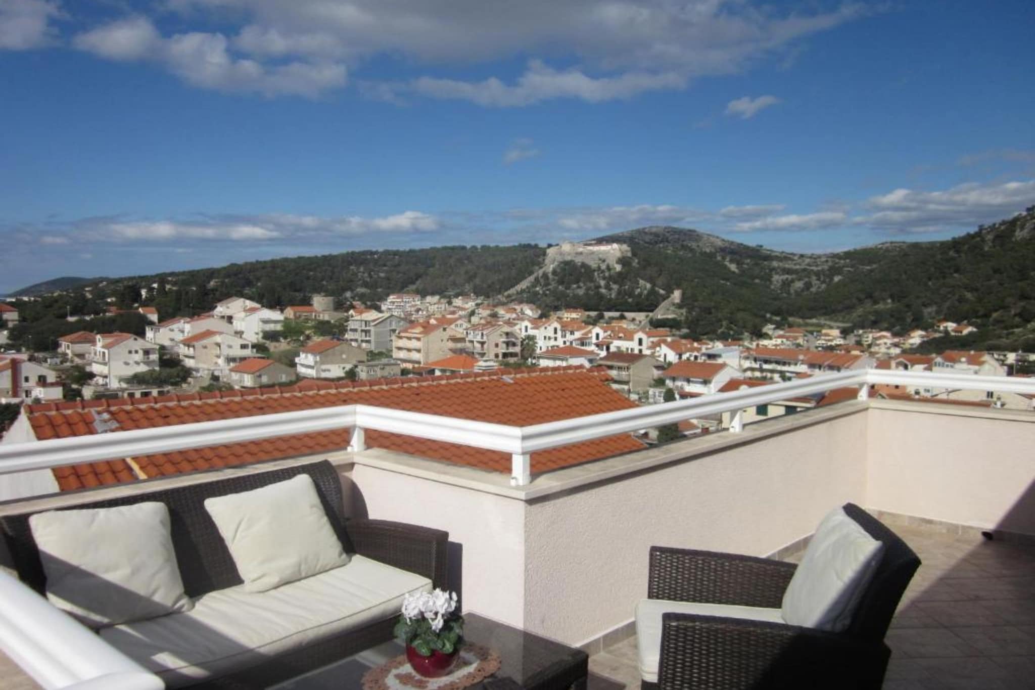 Azure Hvar Residence - One bedroom apartment Delux with sea view (4) - Terras