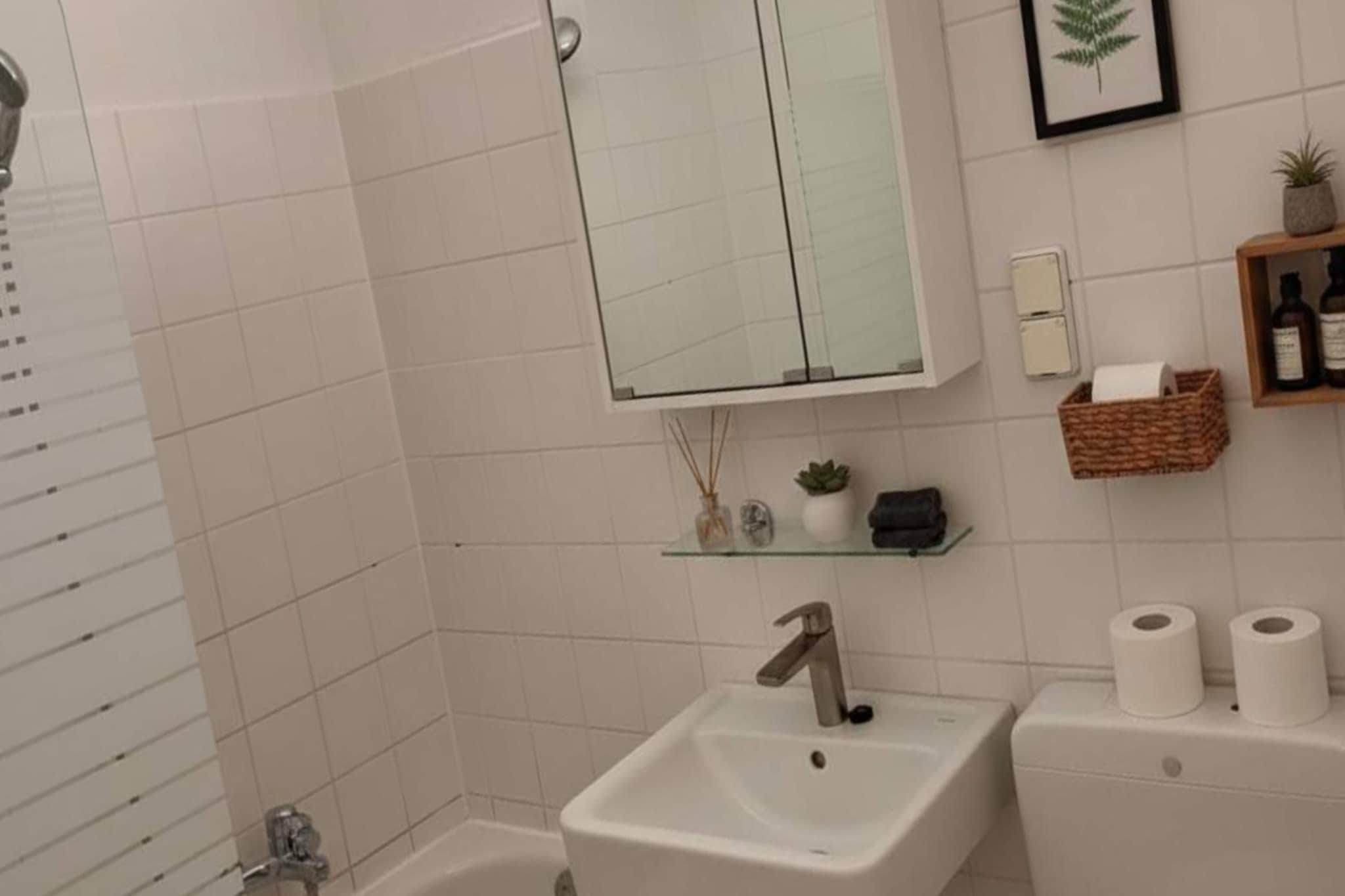 Alexanderplatz Chic Sunny City Studio - Badkamer