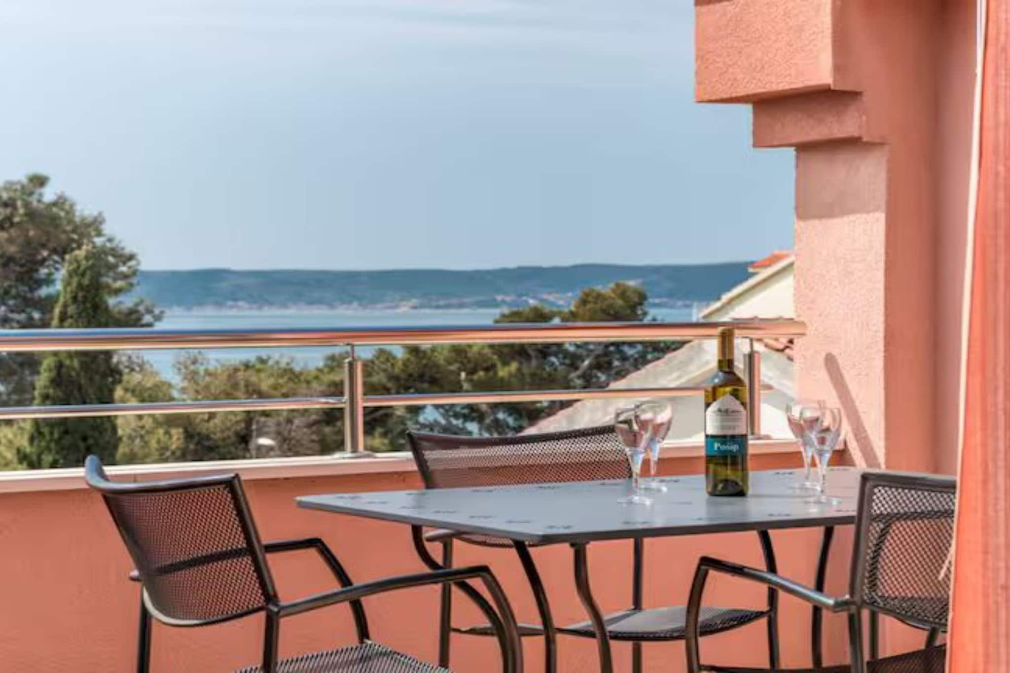Mise Holiday Apartments - Two bedroom apartment III - Terrasbalkon