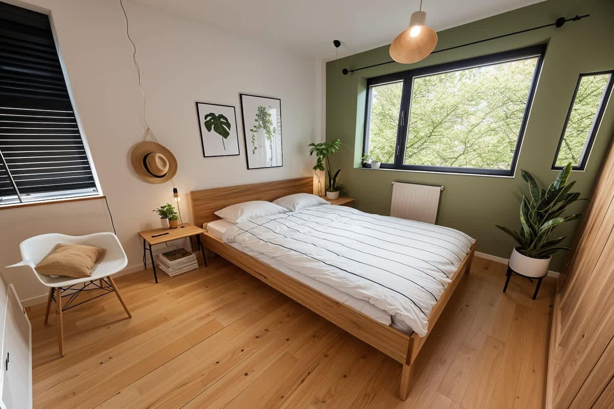 Bed Linen, Hot Water, Wardrobe, Kitchen(stove, electric kettle, toaster, coffee machine, oven, microwave, dishwasher, fridge-freezer, dishes and cutlery, Cooking basics, Baking sheet, Coffee, Wine glasses), Living/diningroom(TV(flatscreen), dining table, seating area), bedroom(double bed), bedroom(double bed), bedroom(2x single bed), bathroom(bath tub, washbasin, toilet, hairdryer, shampoo), bathroom(shower, washbasin, toilet, body soap, Shower gel), Internet access, First Aid, washing machine, heating, garden, parking, iron, Dedicated workspace, Conditioner, Extra pillows and blankets, Room-darkening shades