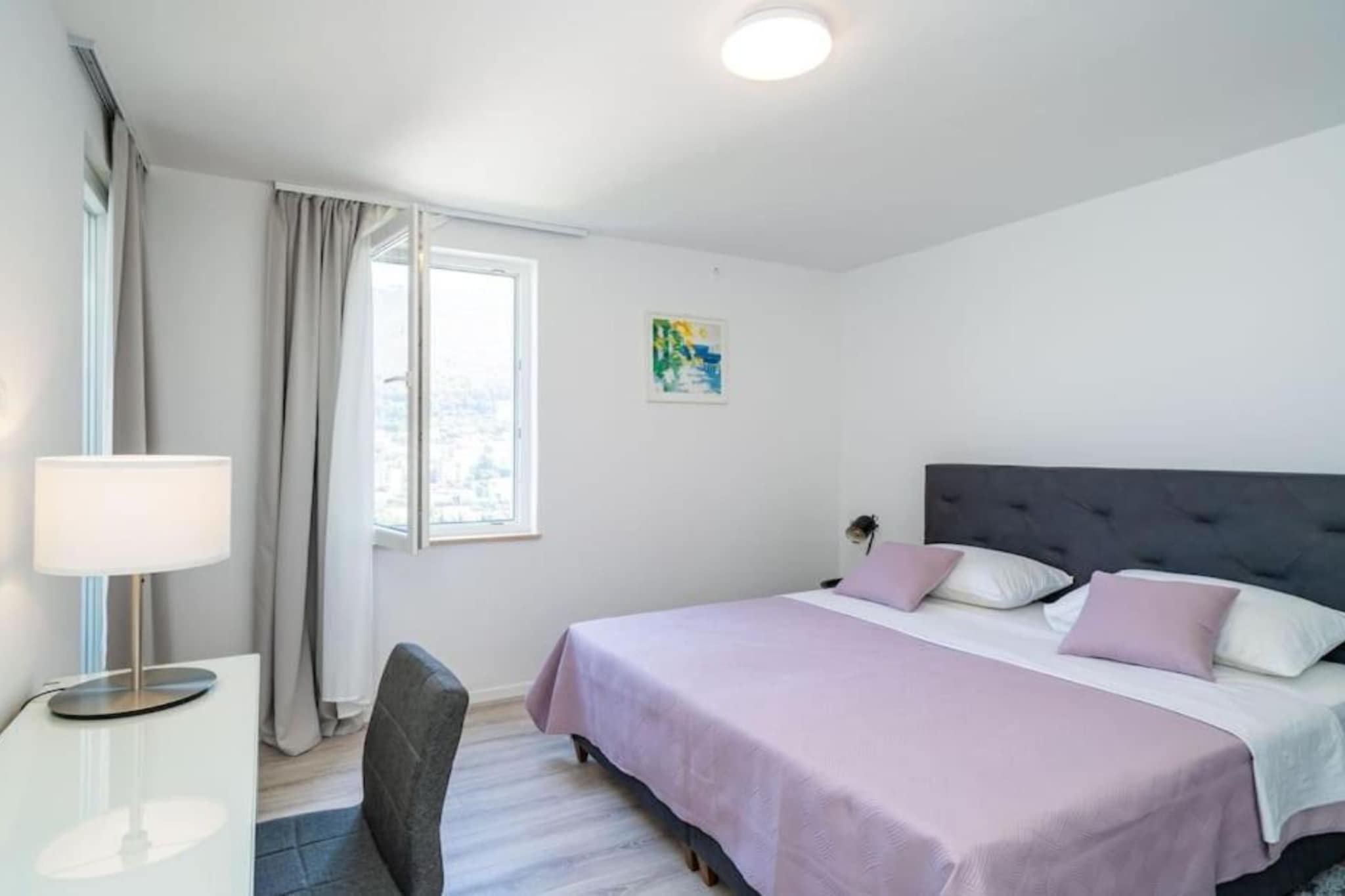 Apartment Petra & Iva - One Bedroom Apartment with Balcony - Chambre