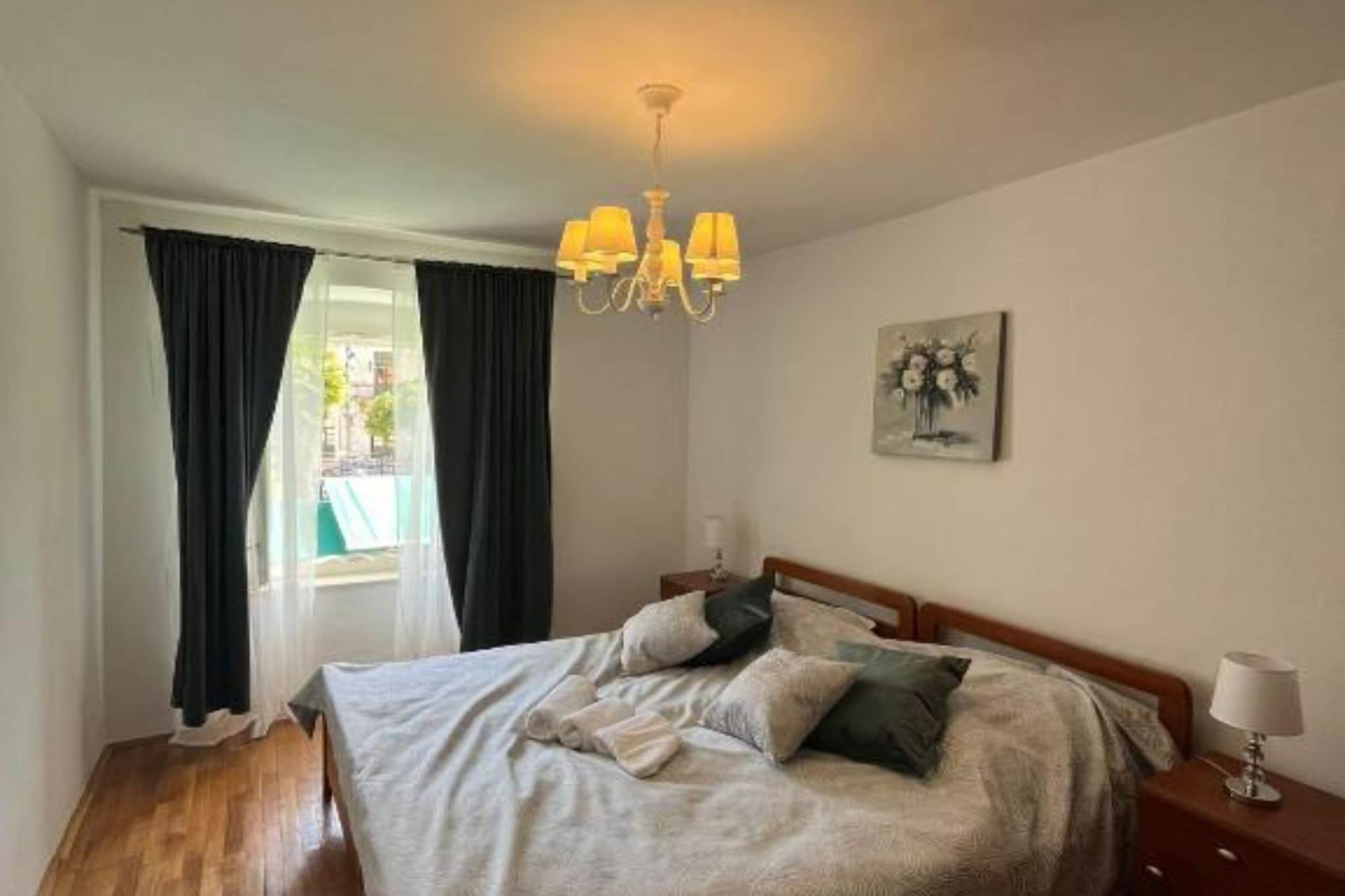 Ston Heritage Apartment with City view - Slaapkamer