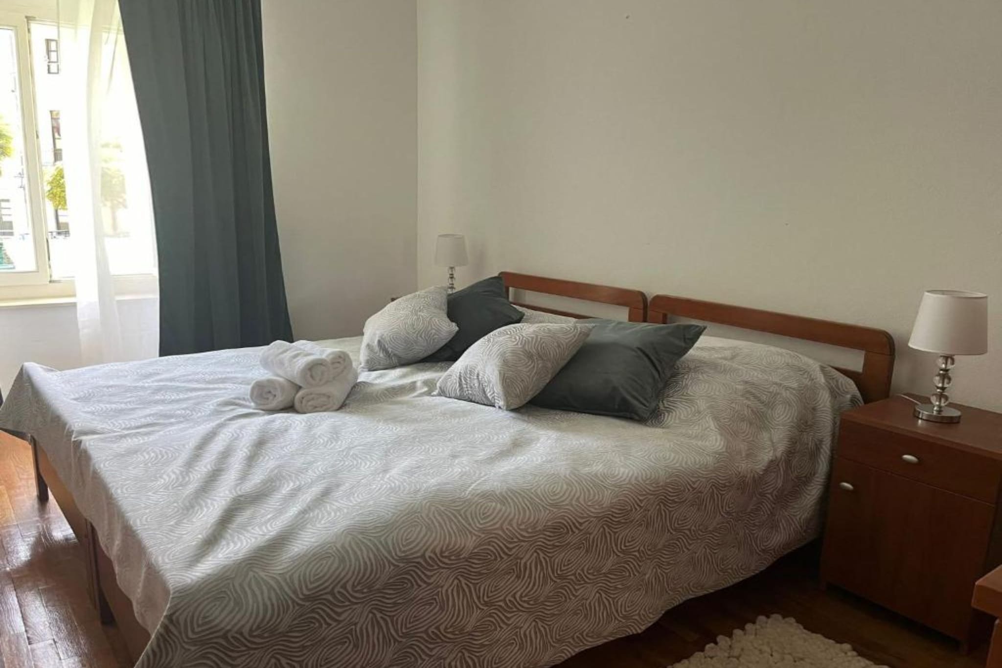 Ston Heritage Apartment with City view - Slaapkamer