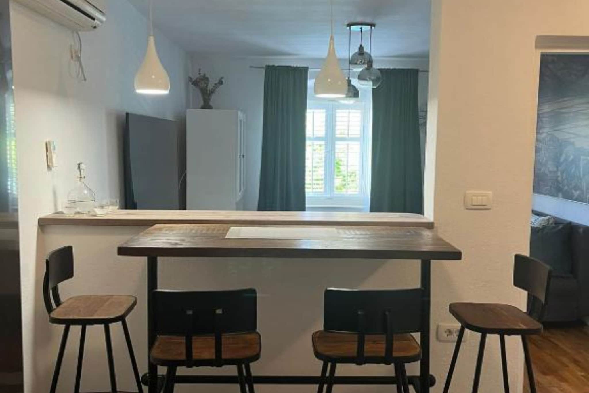 Ston Heritage Apartment with City view - Keuken