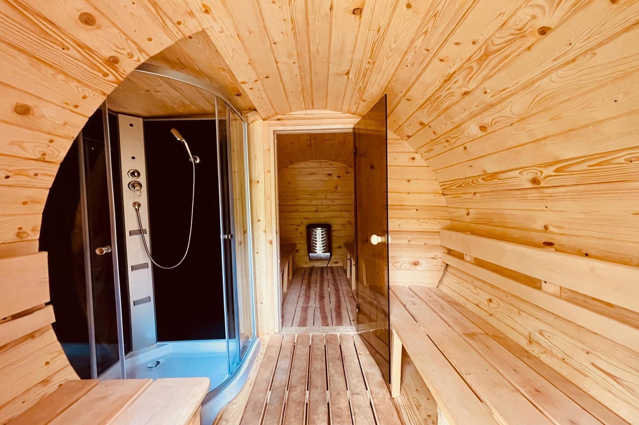 Pokój 4-osobowy Gościniec Mazurski - Sauna
