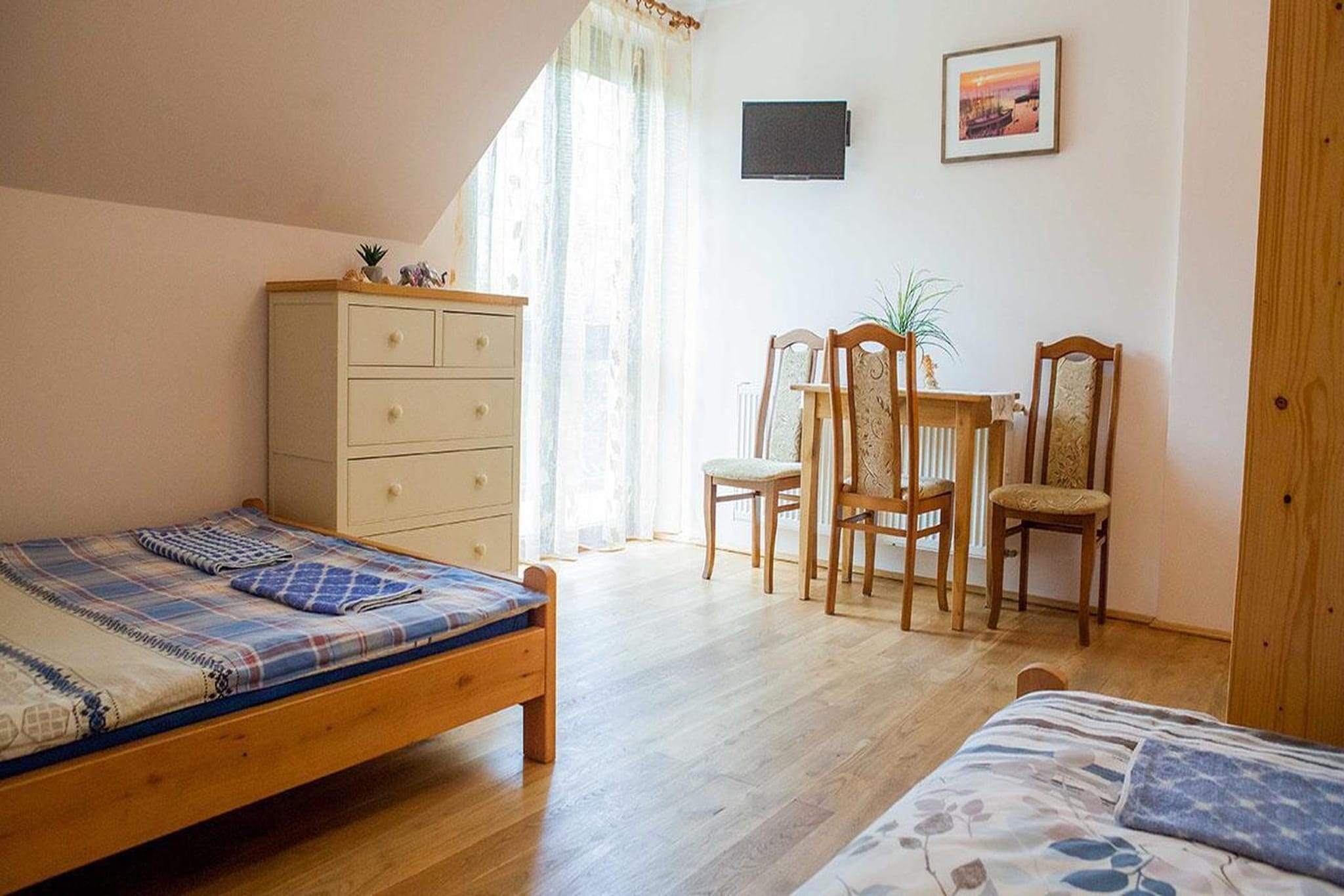 Pokój 4-osobowy Gościniec Mazurski - Slaapkamer