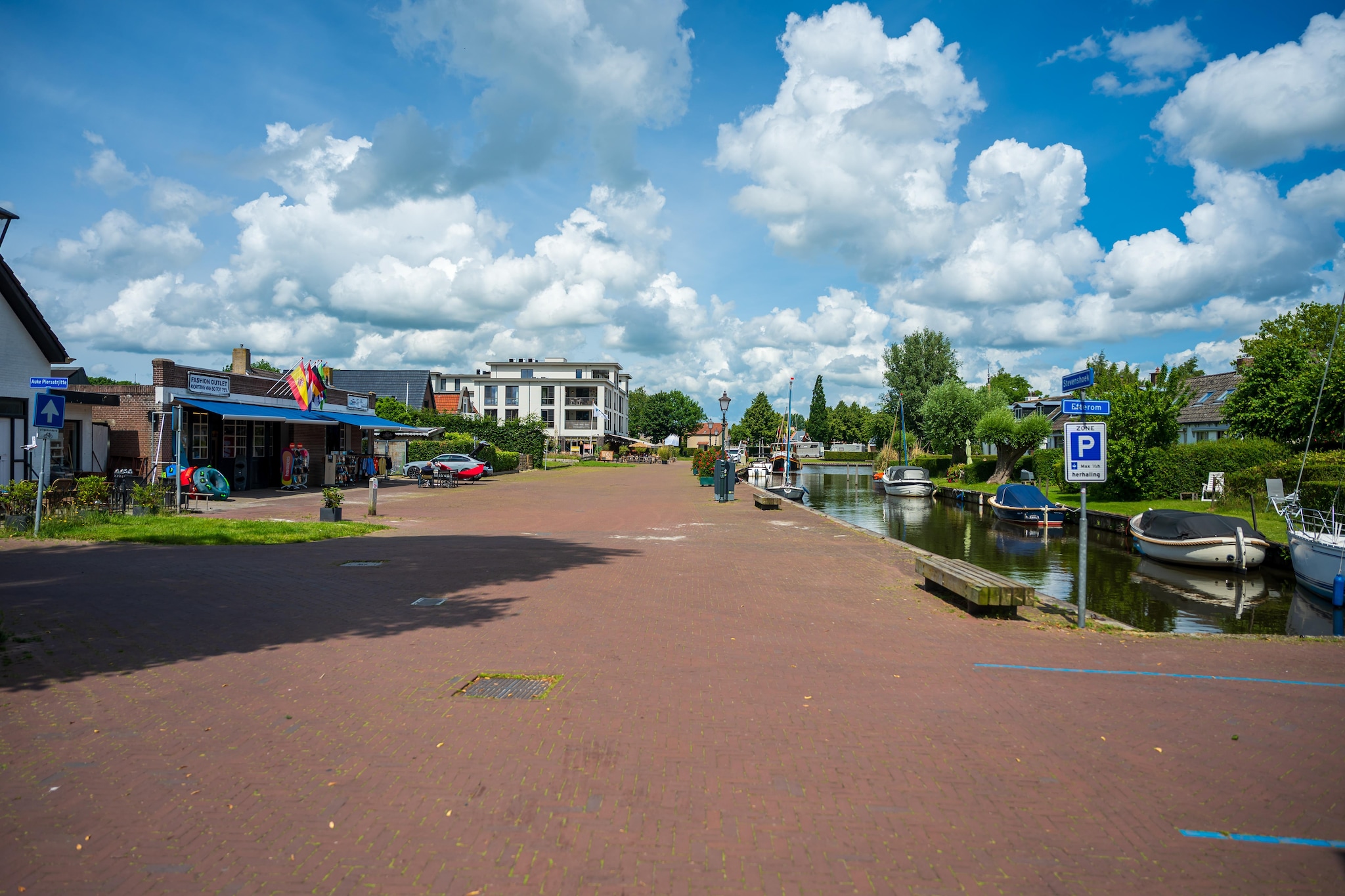 De Stevenshoek - Uitzicht zomer