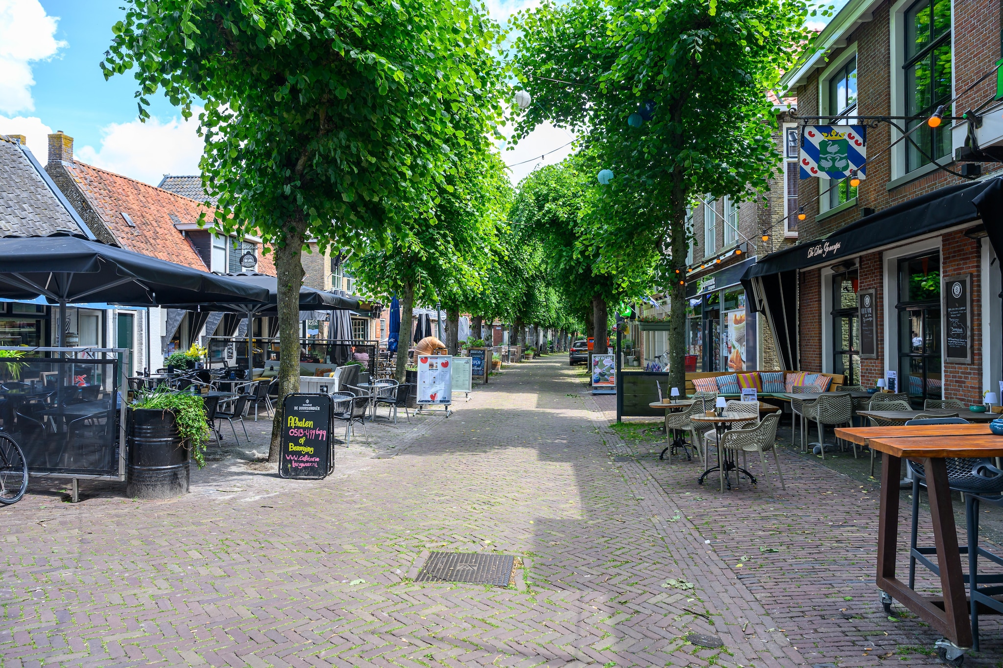 De Stevenshoek - Gebieden zomer 1km