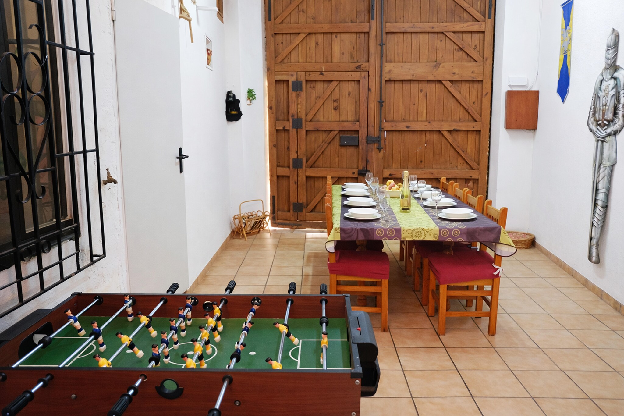 Themed manor house