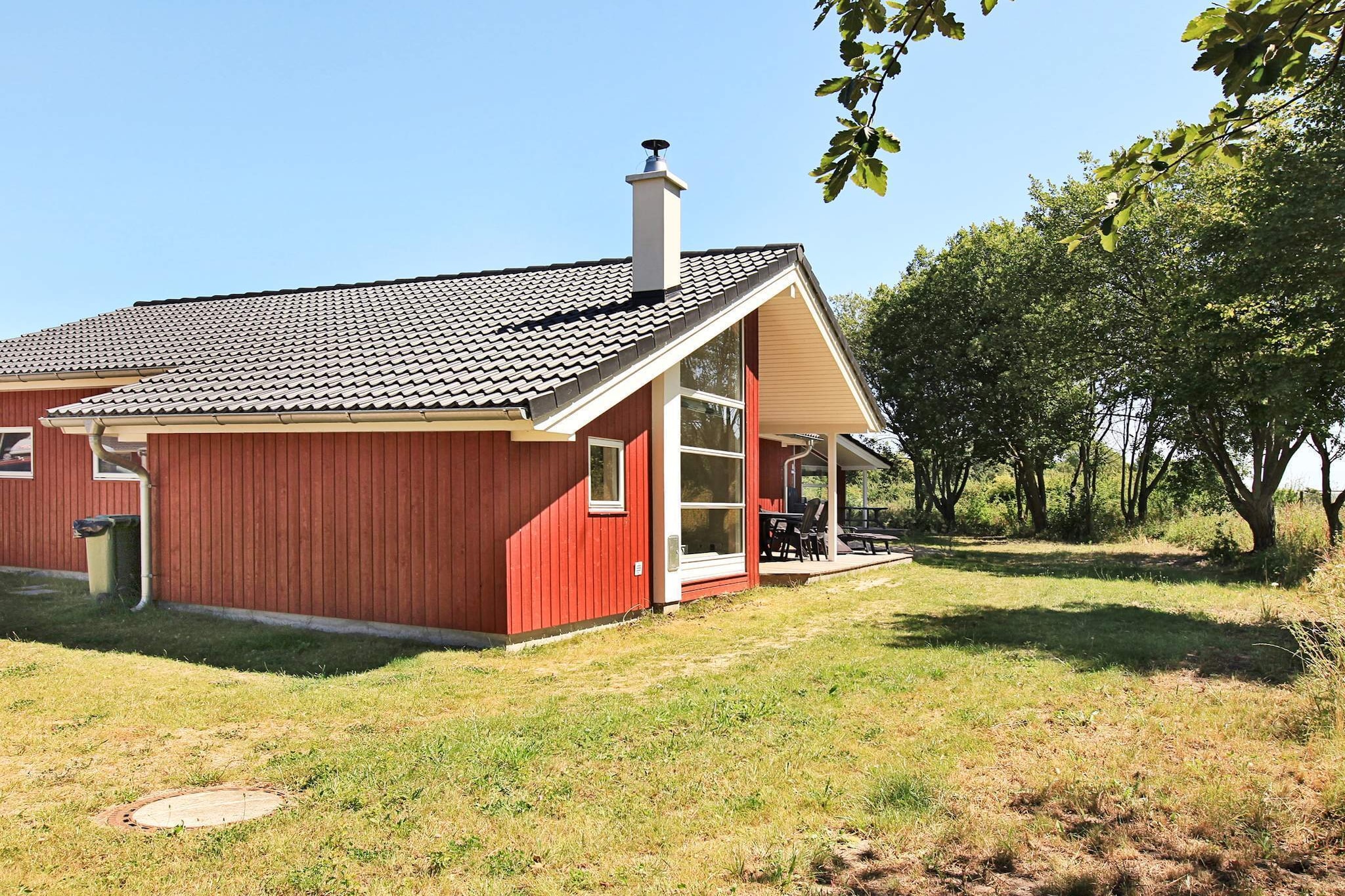 Experience a restorative escape at the Holiday Vital Resort Großenbrode in this idyllic detached holiday home, perfectly blending modern elegance with a warm, welcoming atmosphere. Designed for up to eight guests, this spacious villa features a generous 38 m² living area centered around a cozy wood-burning stove, creating the perfect setting for relaxation. The bright, open-plan layout flows into a fully equipped kitchen, a culinary haven complete with an oven, dishwasher, and coffee machine. Large windows invite natural light to flood the space, while direct access to a partially covered terrace allows you to soak up the peaceful surroundings of the German Baltic coast. The accommodation is thoughtfully arranged to prioritize both comfort and wellness across a practical single-level layout. Three well-appointed bedrooms and a charming sleeping alcove in the living area ensure a restful stay for everyone. For ultimate relaxation, the villa features a private wellness area including a heated indoor hot tub and a saunathe perfect sanctuary after a day of coastal exploration. Every detail has been curated for convenience, from underfloor heating in the modern bathrooms to a washing machine and tumble dryer. Please note that bed linen is a mandatory service at this resort and is provided at a rate of 24 EUR per person to ensure a seamless arrival. Outdoor living is a standout highlight, with a spacious terrace offering both sun-drenched and covered areas for al-fresco dining. The villa is nestled within a quiet, non-smoking section of the park, providing a tranquil retreat while remaining close to the beach and a wealth of recreational facilities. Whether you are enjoying a family movie night with the DVD player or unwinding in the hot tub, this exceptional retreat offers a sophisticated and comfortable base for an unforgettable getaway. Private parking and child-friendly amenities, including a cot and high chair, ensure a stress-free experience for the whole family.