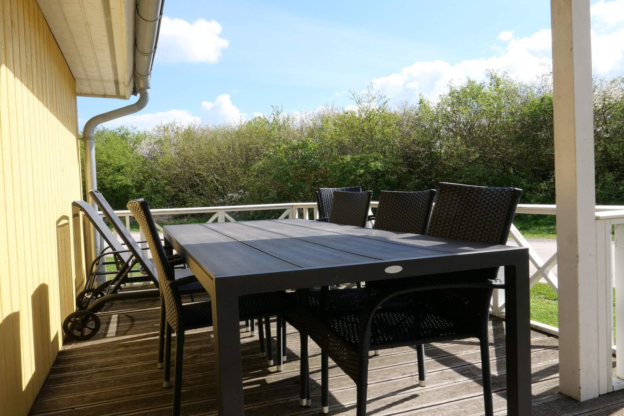 Maison de vacances avec terrasse ensoleillée