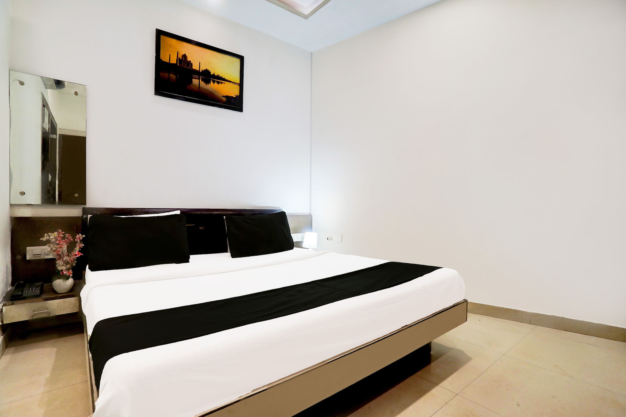 Enjoy a comfortable and hassle-free experience at our thoughtfully designed property. Each room is equipped with modern amenities, cozy bedding, and elegant decor to make you feel right at home. Located conveniently with easy access to public transport and major attractions, it's perfect for both business and leisure travelers. Cleanliness and guest comfort are our top priorities, and our team is available 24/7 to assist you throughout your stay.
Unmarried couples are warmly welcome at this property.
Guests with local ID proof are warmly welcome.
Foreign guests are welcome and allowed to stay at this property without any restrictions
Early Check-In Policy: A full day’s room rate will be charged for check-ins before 6:00 AM. Complimentary early check-in is available between 6:00 AM and 10:00 AM, subject to room availability.
Check-in is only available to guests aged 18 and above. Please provide a government-issued ID to confirm your age.