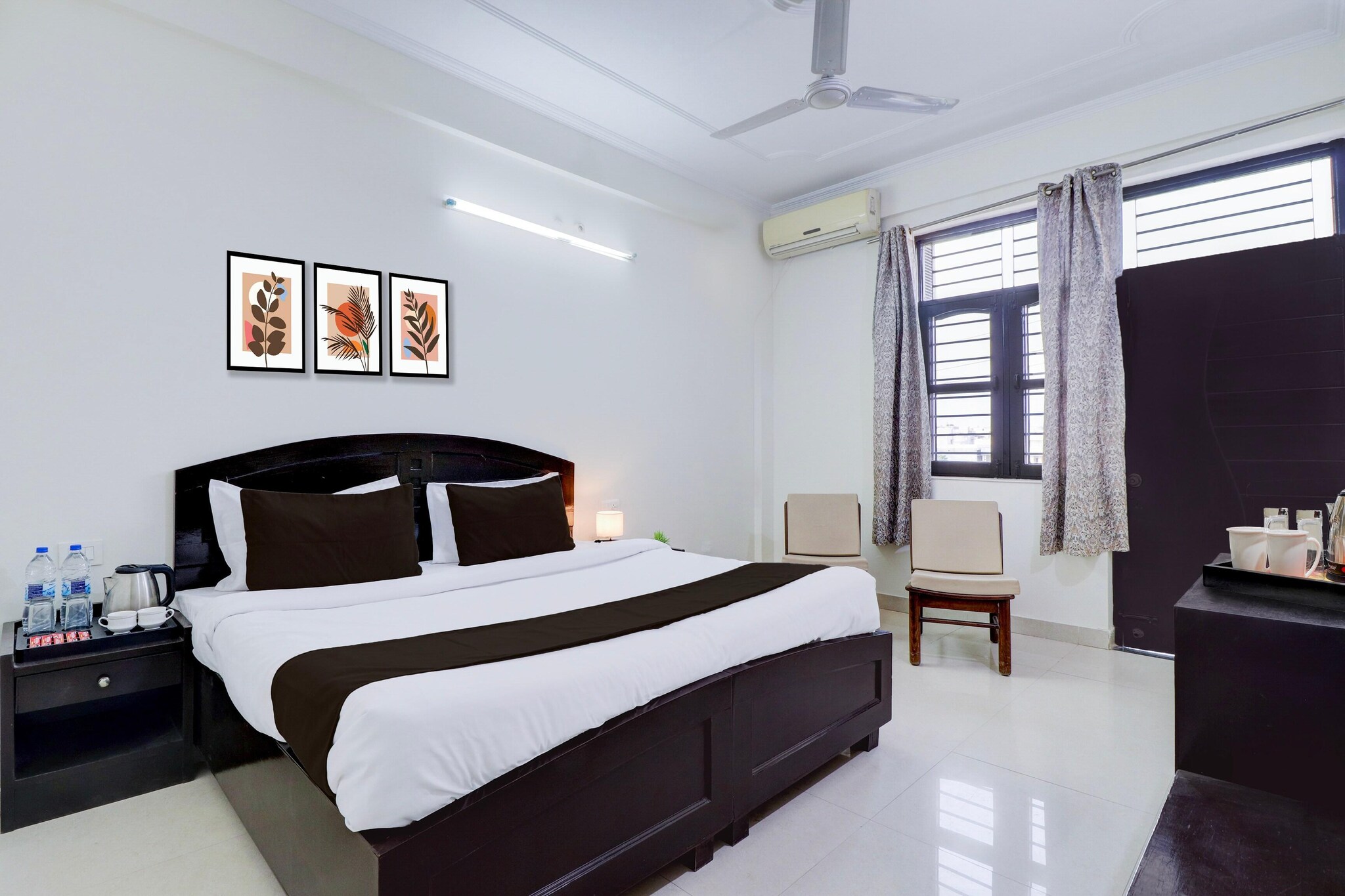 Enjoy a comfortable and hassle-free experience at our thoughtfully designed property. Each room is equipped with modern amenities, cozy bedding, and elegant decor to make you feel right at home. Located conveniently with easy access to public transport and major attractions, it's perfect for both business and leisure travelers. Cleanliness and guest comfort are our top priorities, and our team is available 24/7 to assist you throughout your stay.
Unmarried couples are warmly welcome at this property.
Guests with local ID proof are warmly welcome.
Foreign guests are welcome and allowed to stay at this property without any restrictions
Early Check-In Policy: A full day’s room rate will be charged for check-ins before 6:00 AM. Complimentary early check-in is available between 6:00 AM and 10:00 AM, subject to room availability.
Check-in is only available to guests aged 18 and above. Please provide a government-issued ID to confirm your age.