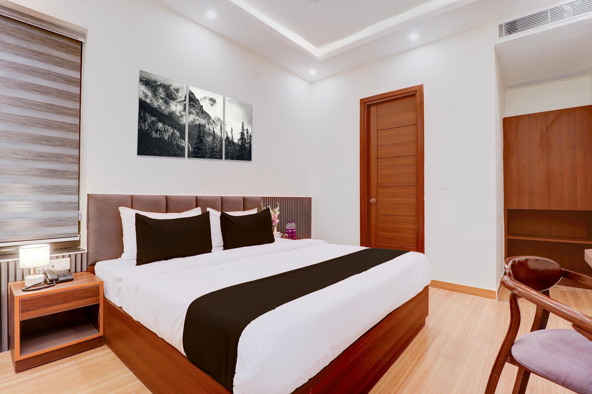 Enjoy a comfortable and hassle-free experience at our thoughtfully designed property. Each room is equipped with modern amenities, cozy bedding, and elegant decor to make you feel right at home. Located conveniently with easy access to public transport and major attractions, it's perfect for both business and leisure travelers. Cleanliness and guest comfort are our top priorities, and our team is available 24/7 to assist you throughout your stay.
Unmarried couples are warmly welcome at this property.
Guests with local ID proof are warmly welcome.
Foreign guests are welcome and allowed to stay at this property without any restrictions
Early Check-In Policy: A full day’s room rate will be charged for check-ins before 6:00 AM. Complimentary early check-in is available between 6:00 AM and 10:00 AM, subject to room availability.
Check-in is only available to guests aged 18 and above. Please provide a government-issued ID to confirm your age.