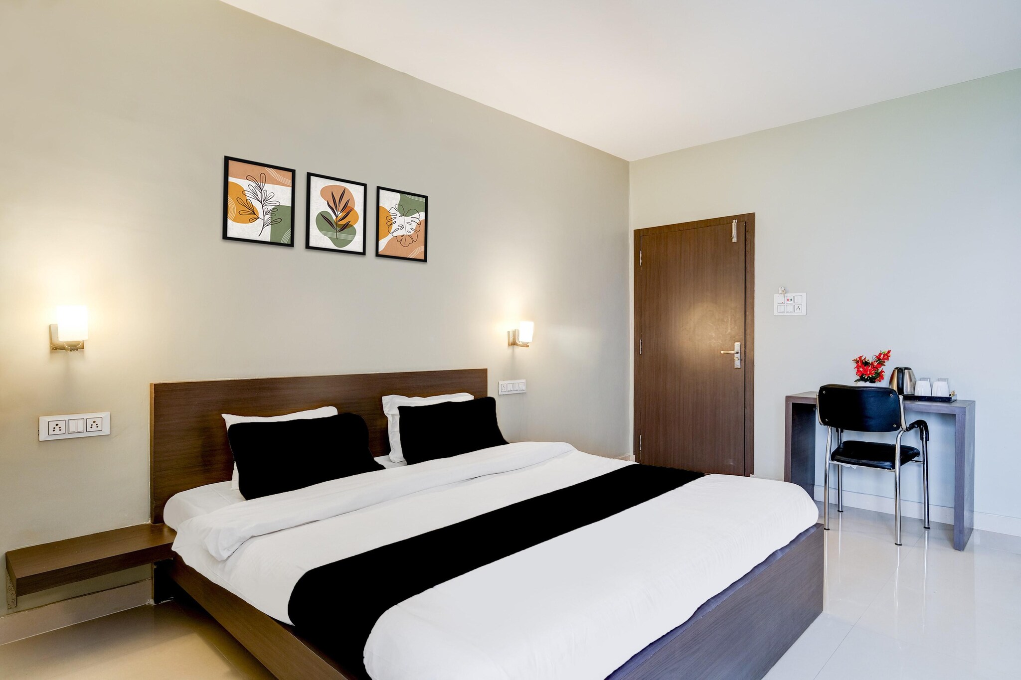 Enjoy a comfortable and hassle-free experience at our thoughtfully designed property. Each room is equipped with modern amenities, cozy bedding, and elegant decor to make you feel right at home. Located conveniently with easy access to public transport and major attractions, it's perfect for both business and leisure travelers. Cleanliness and guest comfort are our top priorities, and our team is available 24/7 to assist you throughout your stay.
Unmarried couples are warmly welcome at this property.
Guests with local ID proof are warmly welcome.
Foreign guests are welcome and allowed to stay at this property without any restrictions
Early Check-In Policy: A full day’s room rate will be charged for check-ins before 6:00 AM. Complimentary early check-in is available between 6:00 AM and 10:00 AM, subject to room availability.
Check-in is only available to guests aged 18 and above. Please provide a government-issued ID to confirm your age.
