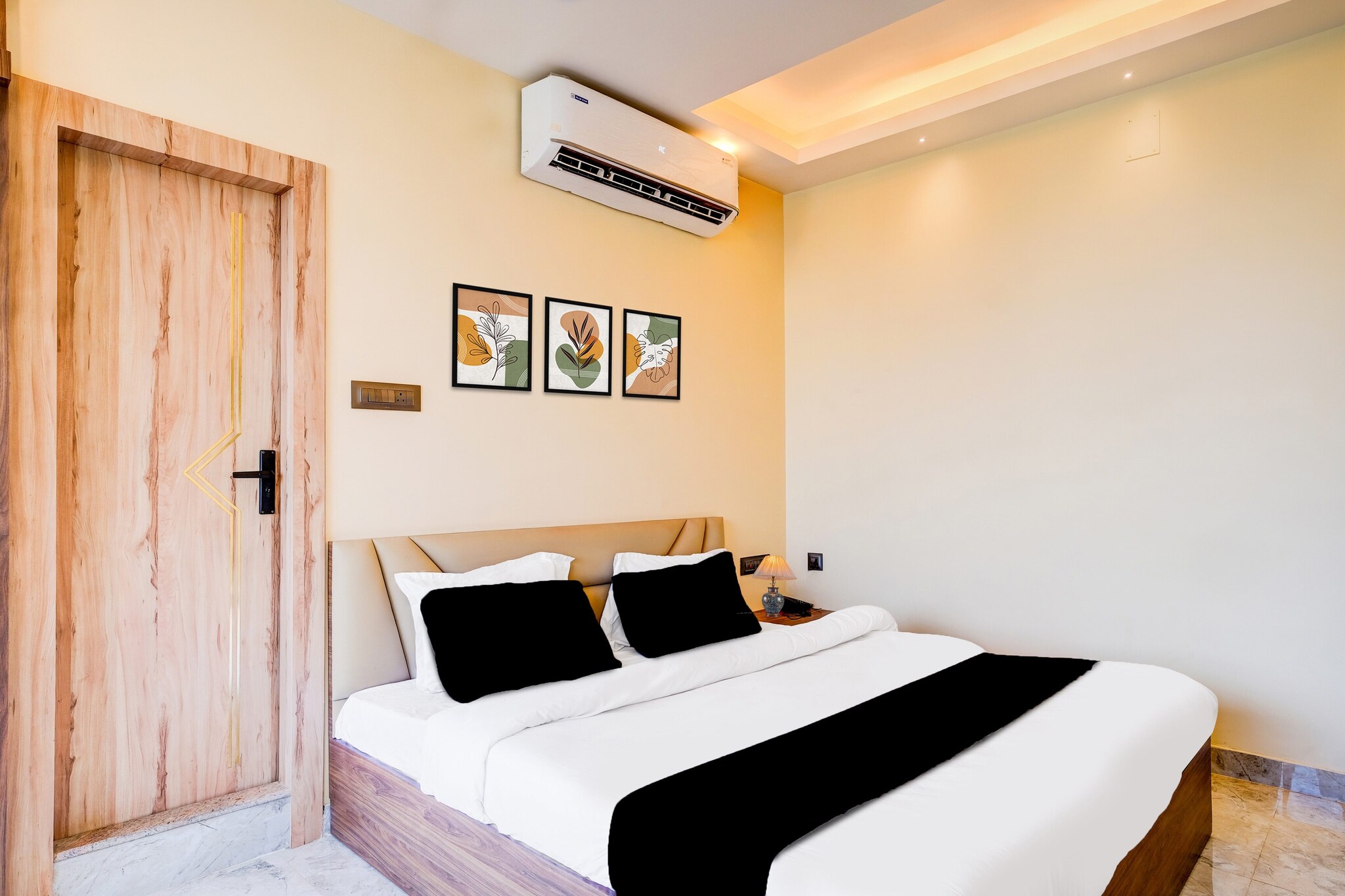 Enjoy a comfortable and hassle-free experience at our thoughtfully designed property. Each room is equipped with modern amenities, cozy bedding, and elegant decor to make you feel right at home. Located conveniently with easy access to public transport and major attractions, it's perfect for both business and leisure travelers. Cleanliness and guest comfort are our top priorities, and our team is available 24/7 to assist you throughout your stay.
Unmarried couples are warmly welcome at this property.
Guests with local ID proof are warmly welcome.
Foreign guests are welcome and allowed to stay at this property without any restrictions
Early Check-In Policy: A full day’s room rate will be charged for check-ins before 6:00 AM. Complimentary early check-in is available between 6:00 AM and 10:00 AM, subject to room availability.
Check-in is only available to guests aged 18 and above. Please provide a government-issued ID to confirm your age.