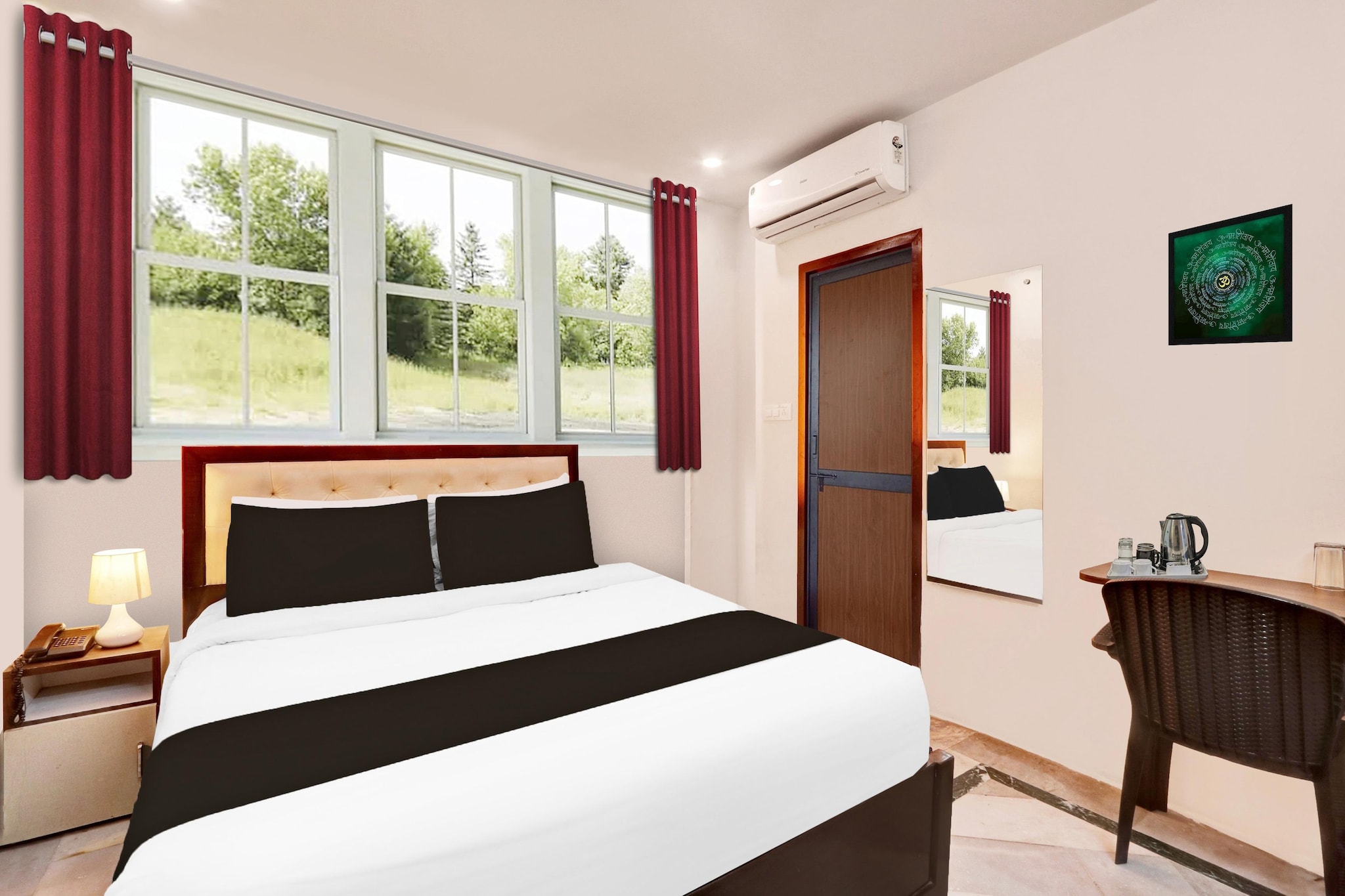 Enjoy a comfortable and hassle-free experience at our thoughtfully designed property. Each room is equipped with modern amenities, cozy bedding, and elegant decor to make you feel right at home. Located conveniently with easy access to public transport and major attractions, it's perfect for both business and leisure travelers. Cleanliness and guest comfort are our top priorities, and our team is available 24/7 to assist you throughout your stay.
 
Unmarried couples are warmly welcome at this property.
Guests with local ID proof are warmly welcome.
Foreign guests are welcome and allowed to stay at this property without any restrictions
Early Check-In Policy: A full day’s room rate will be charged for check-ins before 6:00 AM. Complimentary early check-in is available between 6:00 AM and 10:00 AM, subject to room availability.
 
Check-in is only available to guests aged 18 and above. Please provide a government-issued ID to confirm your age.