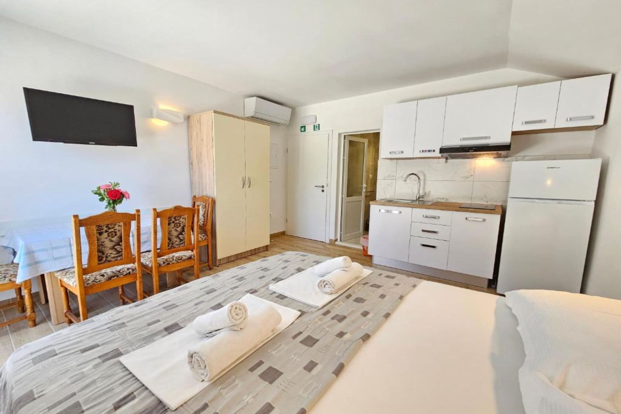 Adriatic Guesthouse Balota - Bungalow with Terrace 1 - Slaapkamer