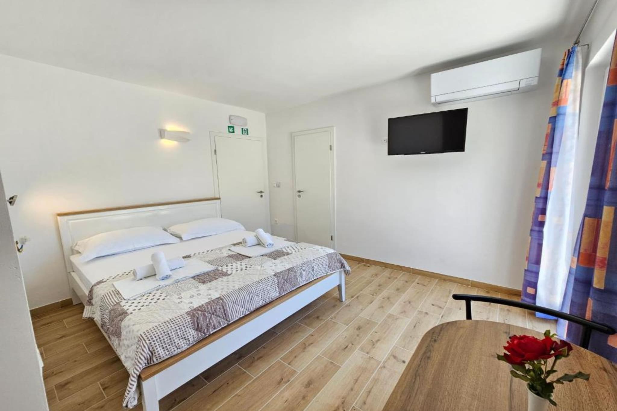 Adriatic Guesthouse Balota - Bungalow with Terrace 1 - Slaapkamer