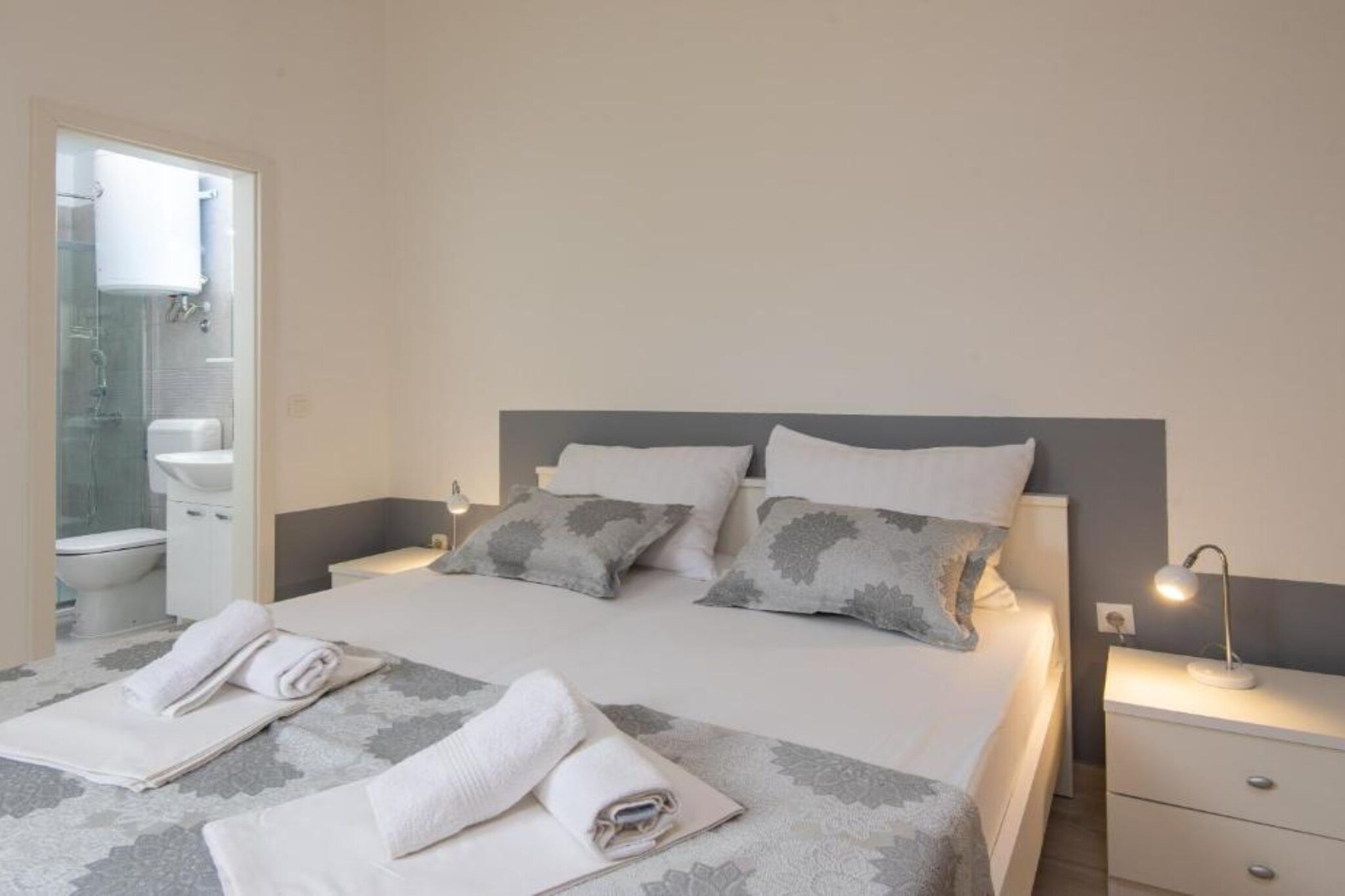 Adriatic Guesthouse Balota - Bungalow with Terrace 1 - Slaapkamer