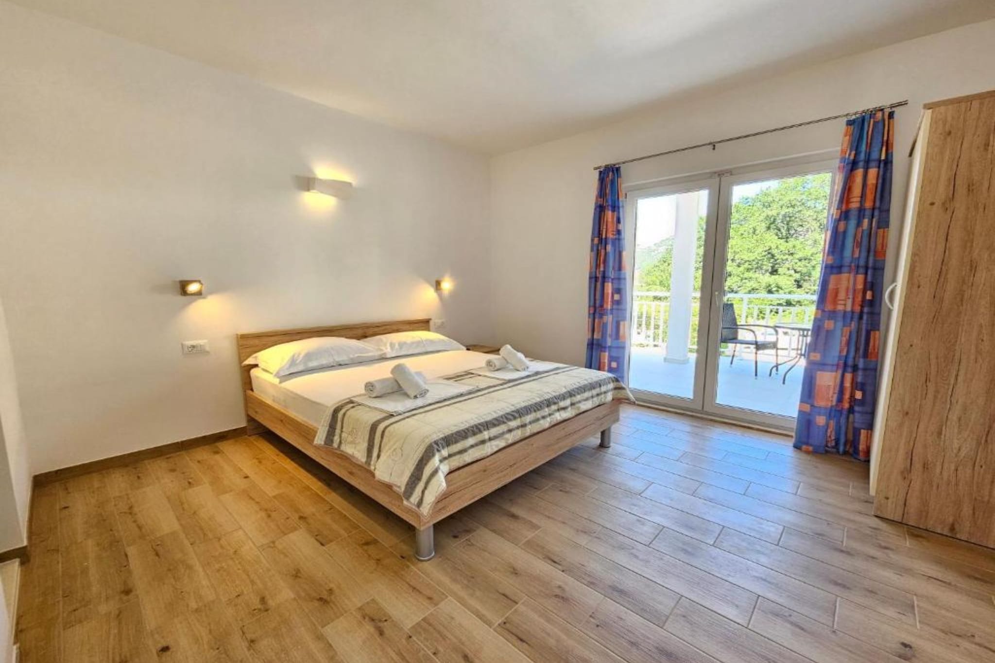 Adriatic Guesthouse Balota - Bungalow with Terrace 1 - Slaapkamer