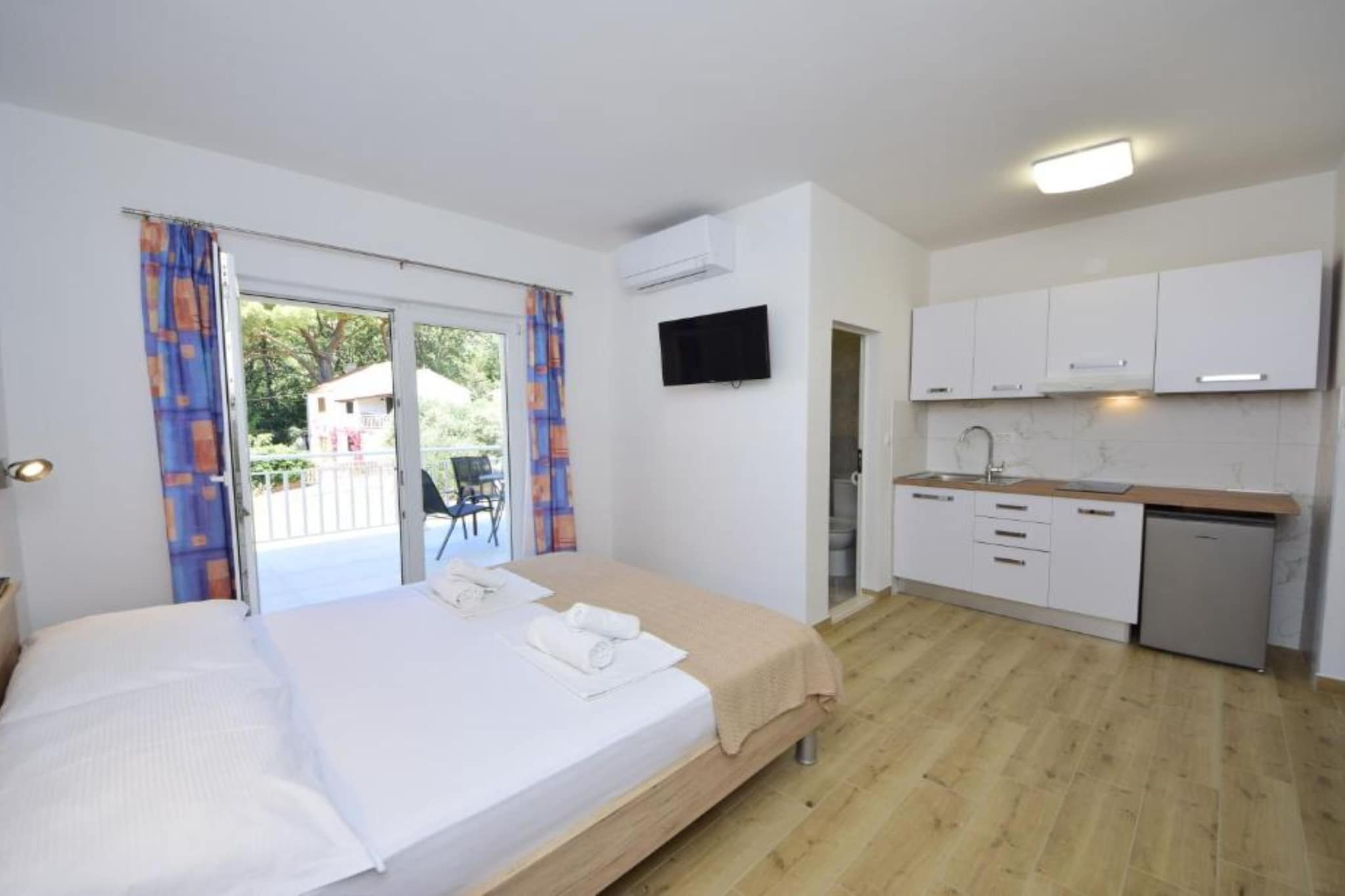 Adriatic Guesthouse Balota - Bungalow with Terrace 1 - Slaapkamer