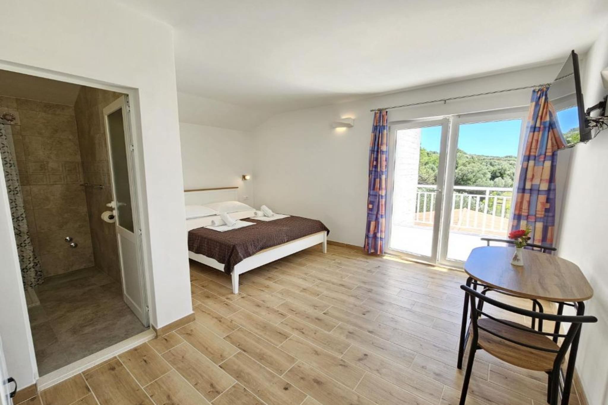Adriatic Guesthouse Balota - Bungalow with Terrace 1 - Slaapkamer