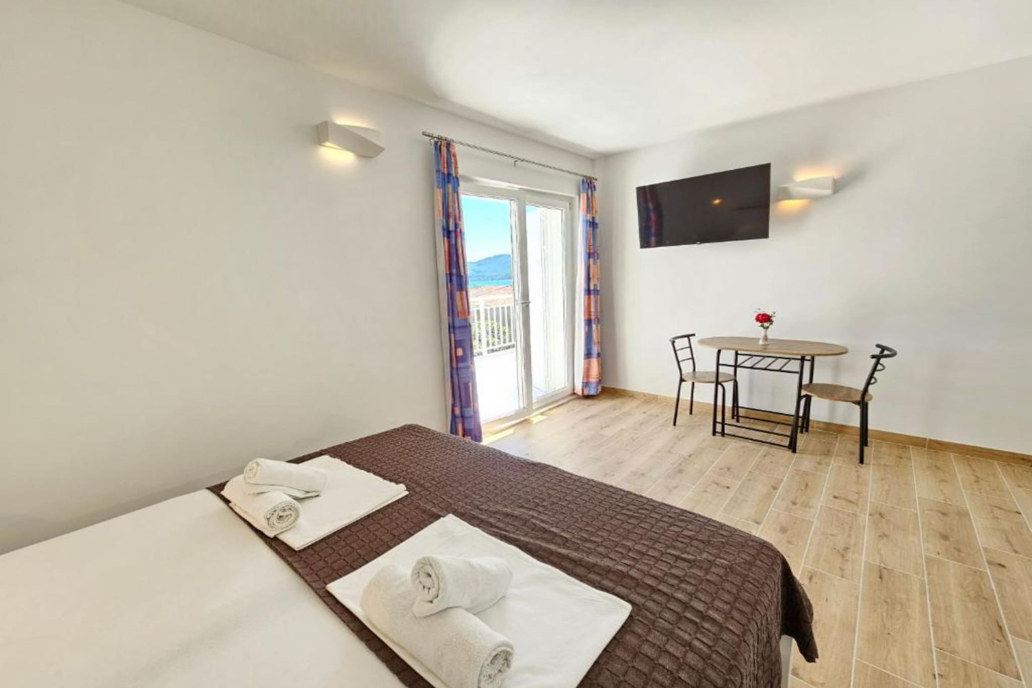 Adriatic Guesthouse Balota - Bungalow with Terrace 1 - Slaapkamer