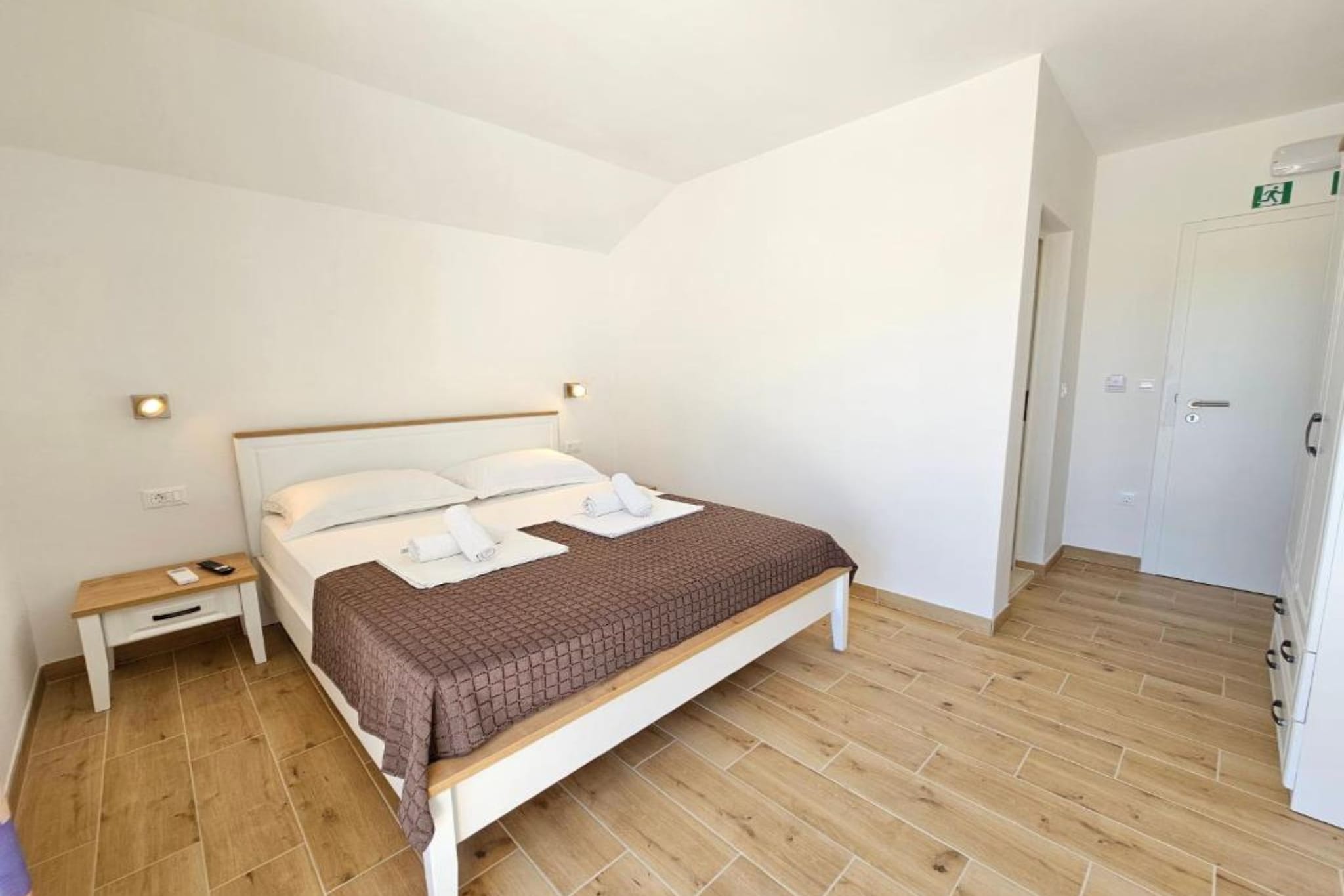 Adriatic Guesthouse Balota - Bungalow with Terrace 1 - Slaapkamer