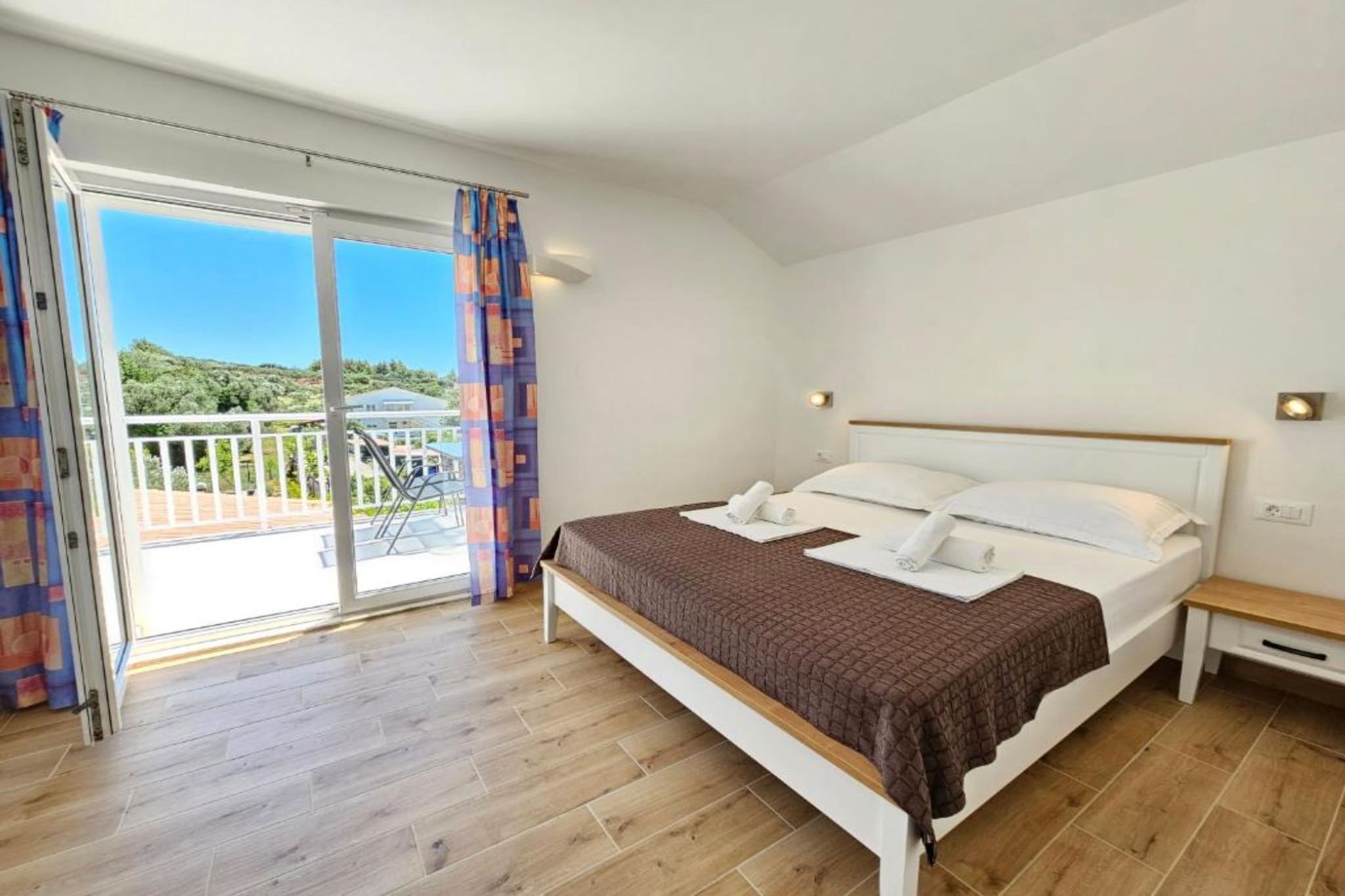 Adriatic Guesthouse Balota - Bungalow with Terrace 1 - Slaapkamer