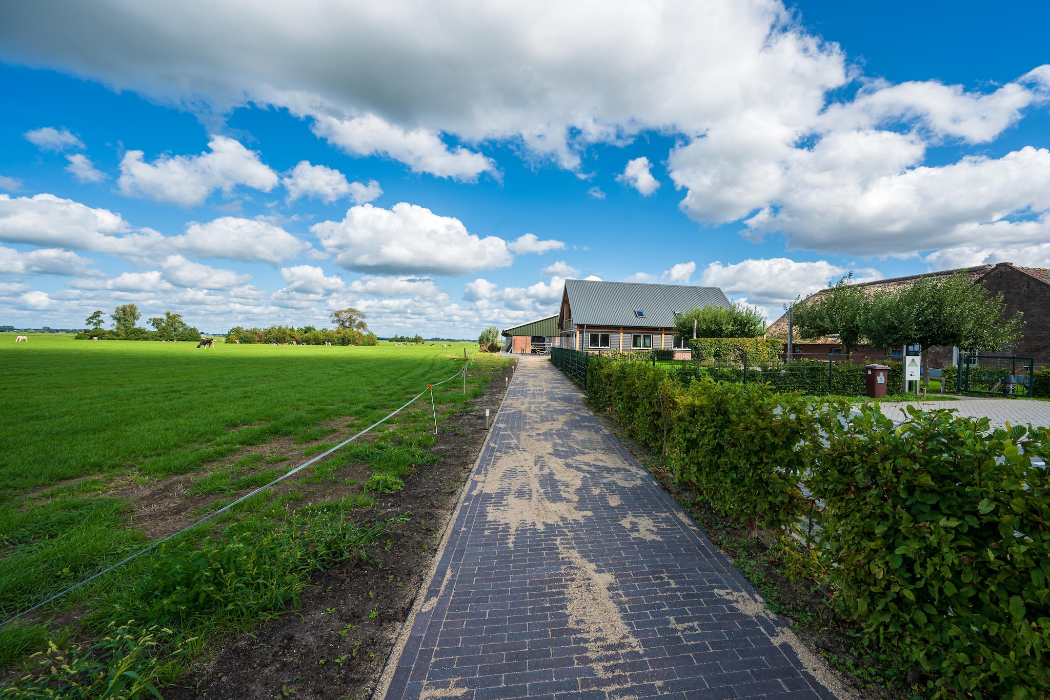 The New Barn - Buitenkant zomer
