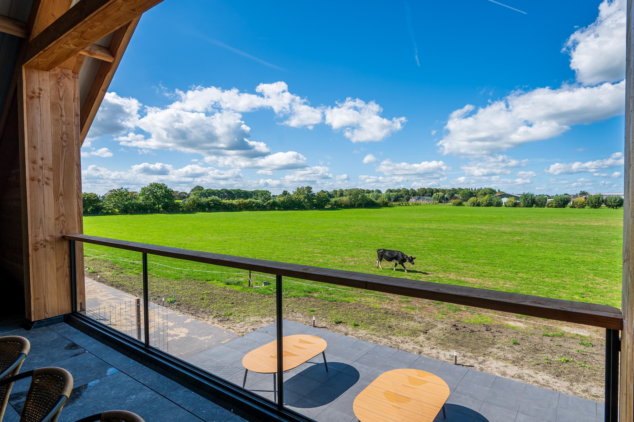 The New Barn - Uitzicht zomer