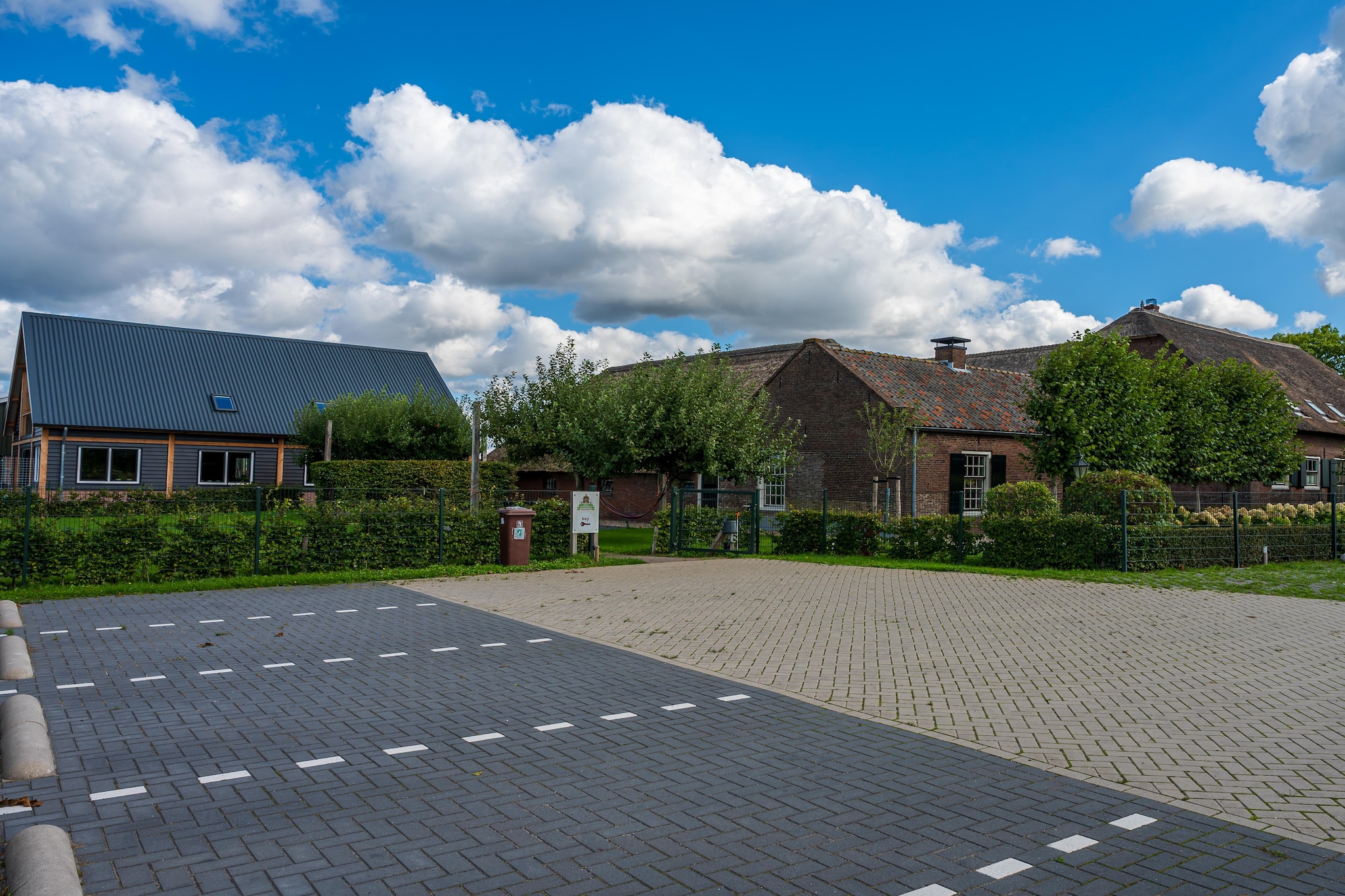 The New Barn - Buitenkant zomer