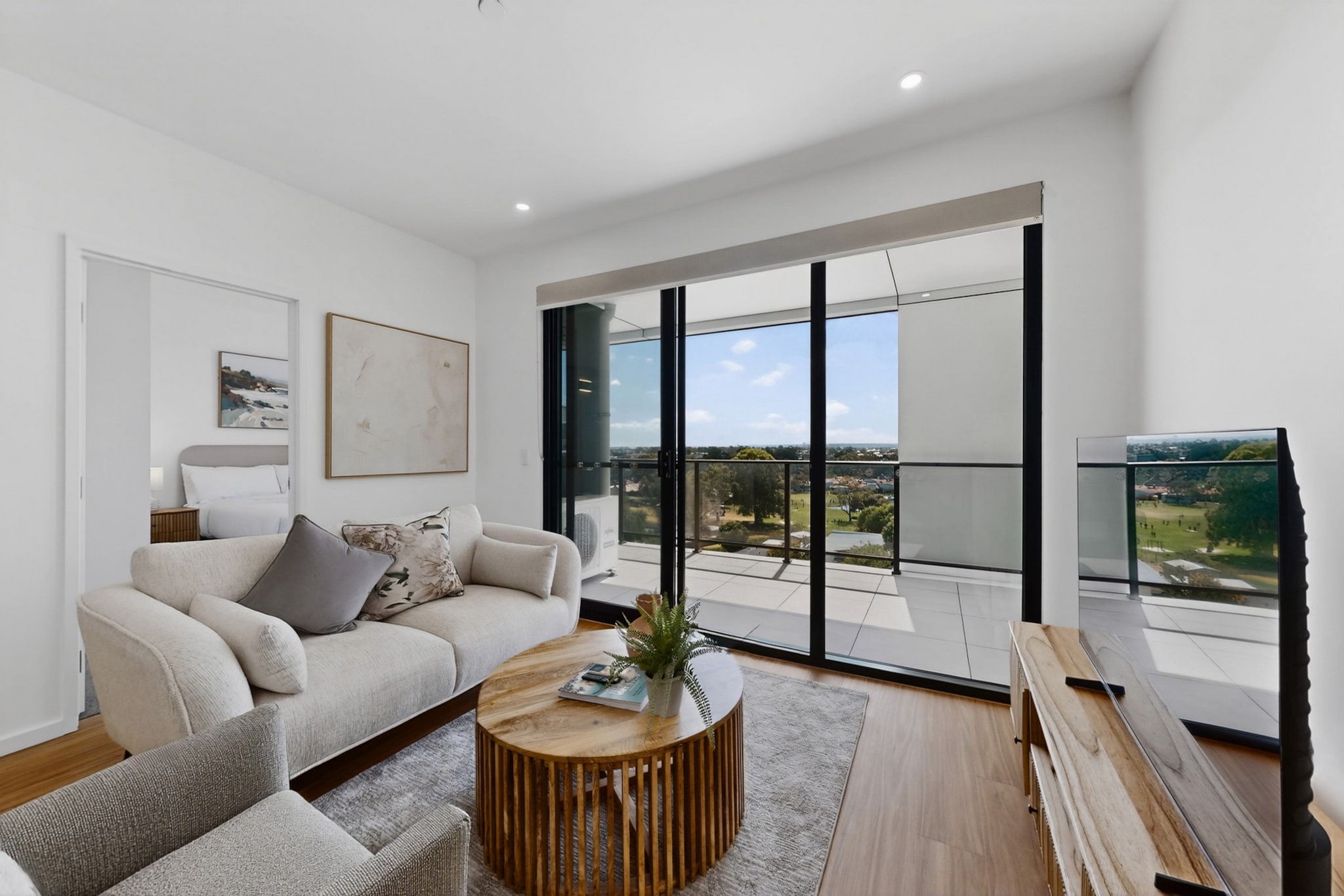 This newly built 2-bedroom apartment offers fresh, modern living with brand-new furnishings and top-quality appliances throughout. Located in the newly developed building in Cannington, this apartment features stunning city views and access to a rooftop garden. Enjoy seamless self-check-in with a letterbox key collection system. Ideal for both business and leisure, the apartment is designed to provide comfort and style in a prime location.
Situated in the heart of Cannington, this newly developed apartment offers easy access to a range of exciting attractions. Whether you’re here for a business trip or a relaxing getaway, you’ll be close to some of Perth's best experiences.
 
Main Attractions:
 
- Westfield Carousel: A large shopping centre offering a wide range of retail stores, dining options, and entertainment, just a short drive away.
 
- Canning River Regional Park: Perfect for nature lovers, this tranquil park features walking trails, picnic areas, and birdwatching opportunities along the beautiful Canning River.
 
- Perth Zoo: Located just a short drive away, Perth Zoo is home to a variety of native and exotic animals, perfect for a day out with family or friends.
 
- The Perth Mint: Discover the rich history of Australia's gold rush with fascinating exhibits and the chance to see gold poured before your eyes.
 
- Cannington Leisureplex: This local leisure centre features a variety of sporting and recreational facilities, including a pool, gym, and outdoor activities.