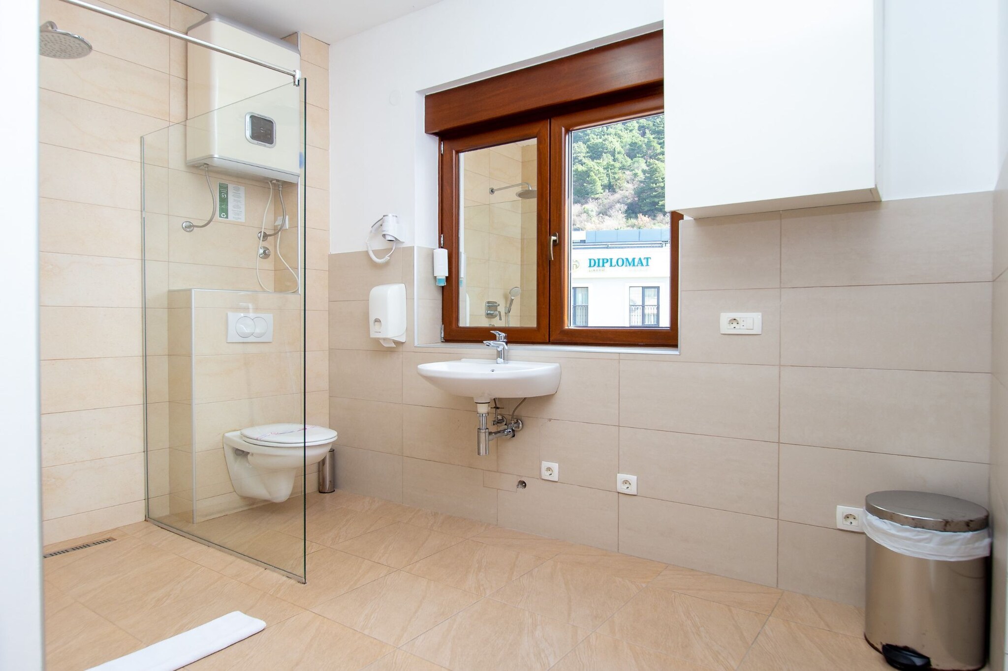 Hotel Princ- Standard Twin Room 206 - Bathroom