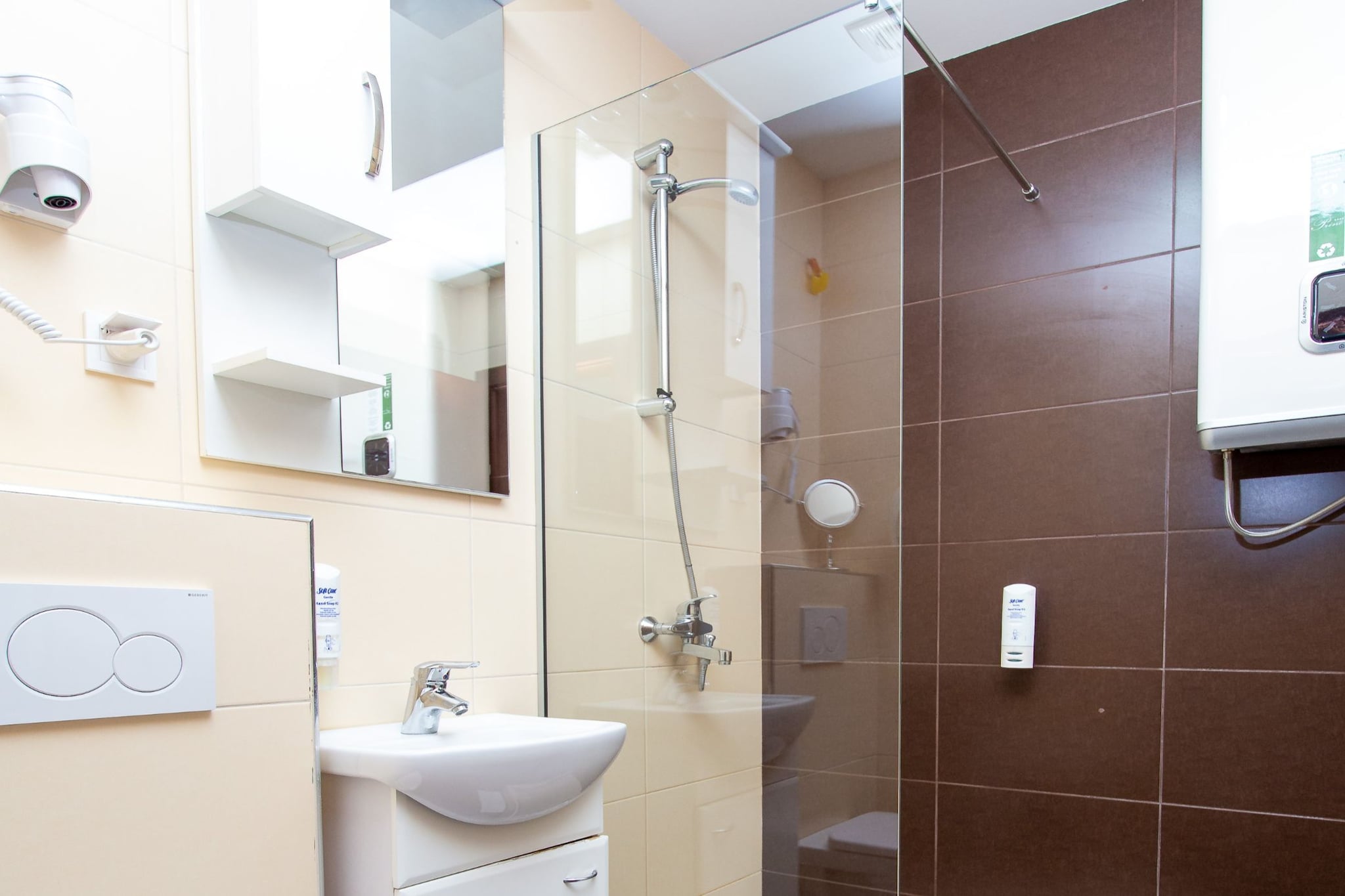 Hotel Princ- Standard Twin Room 305 - Bathroom