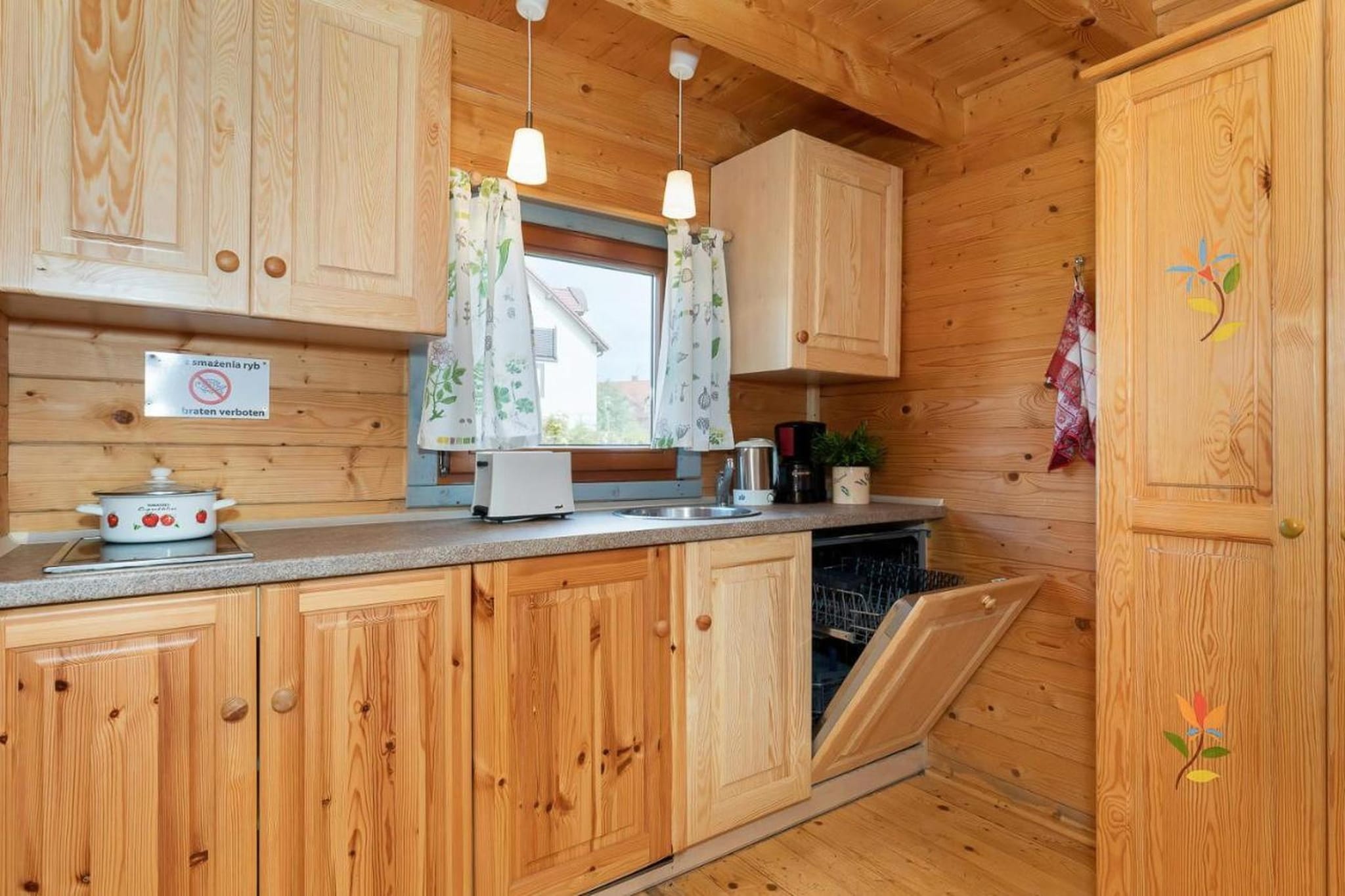 Domki wakacyjne w Rewalu - Kitchen