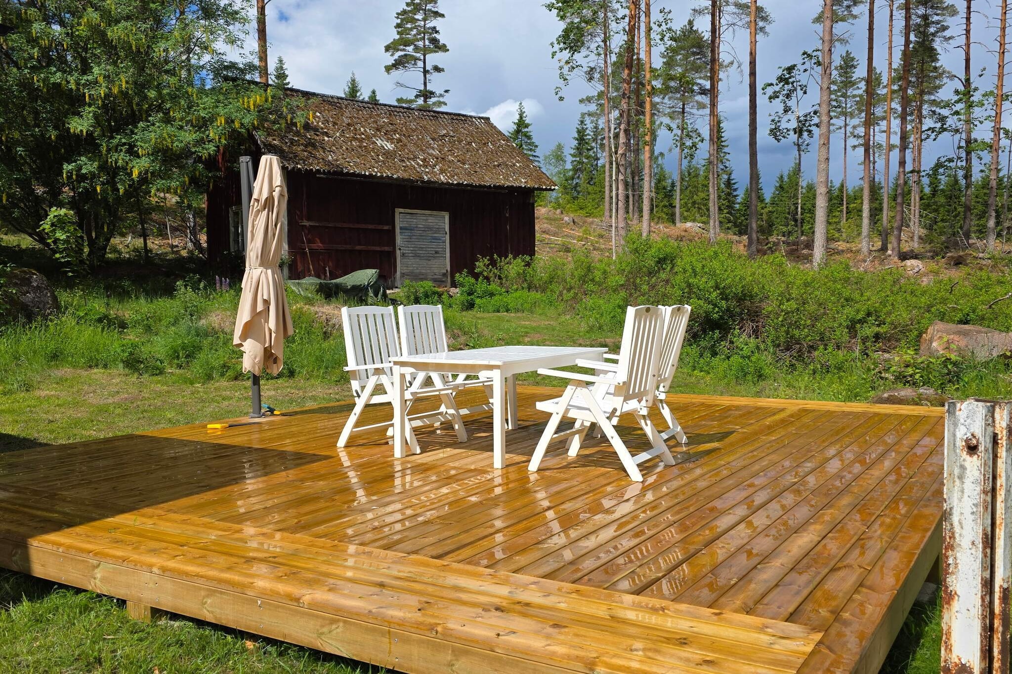 Maison de vacances pour 2 a Mörlunda - Extérieur