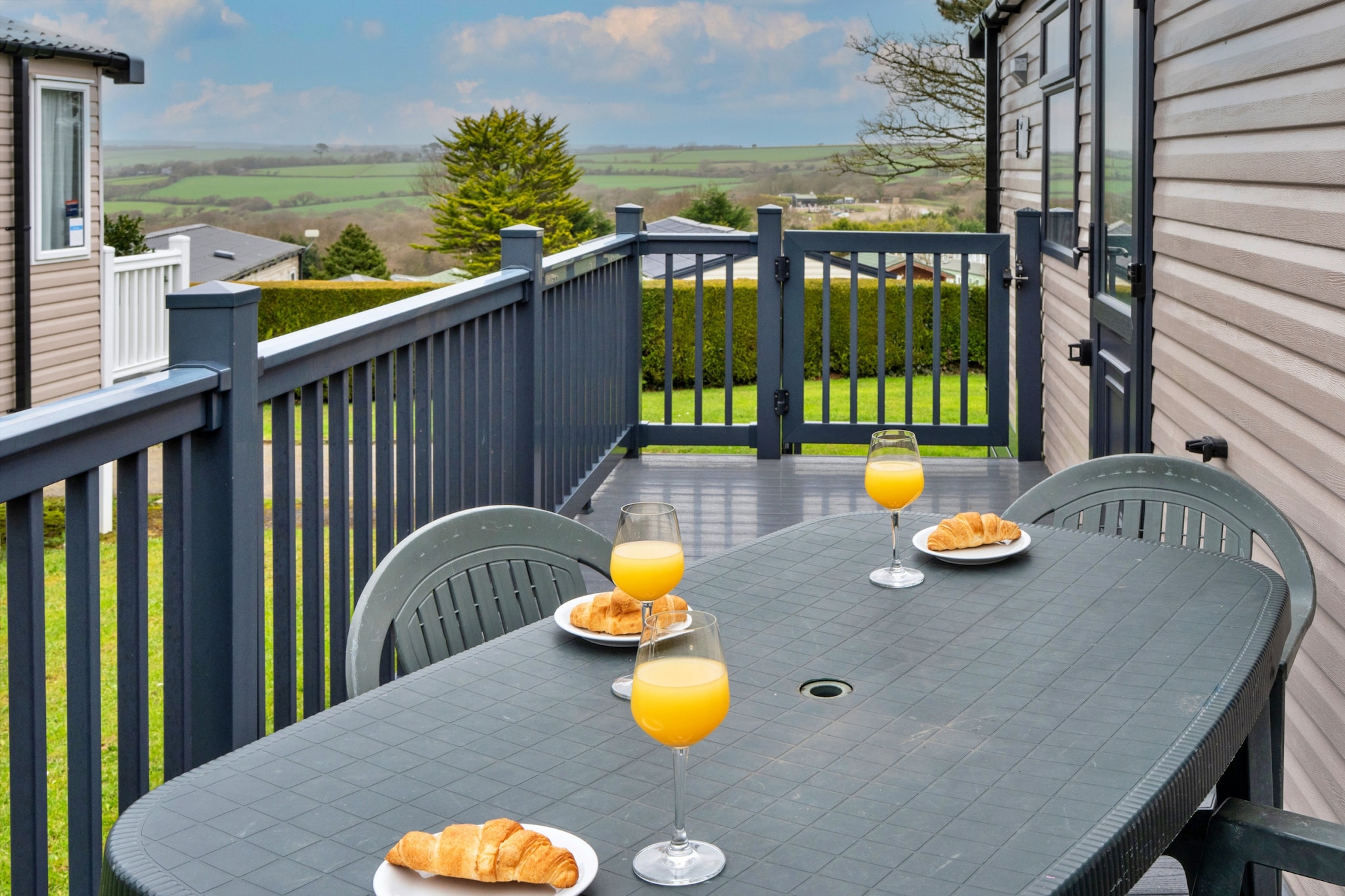 Pine Forest Lodge - Terrasbalkon