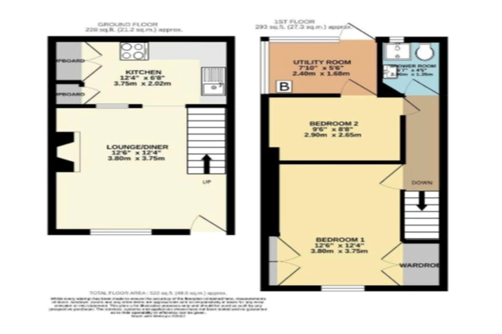 Palm Cott - Plattegrond