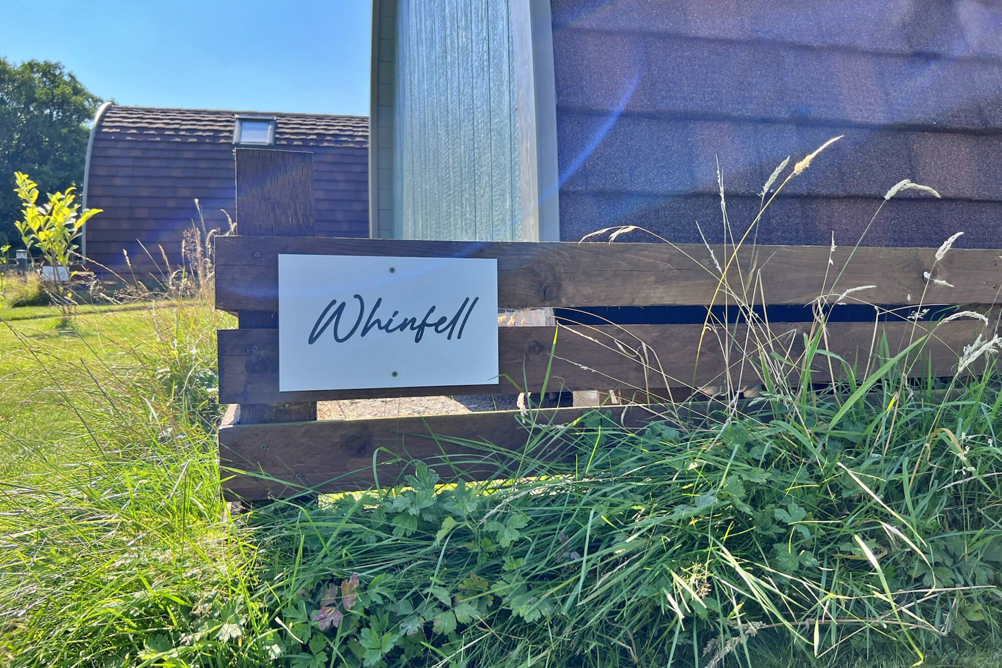 Whinfell Pod - Tuinen zomer