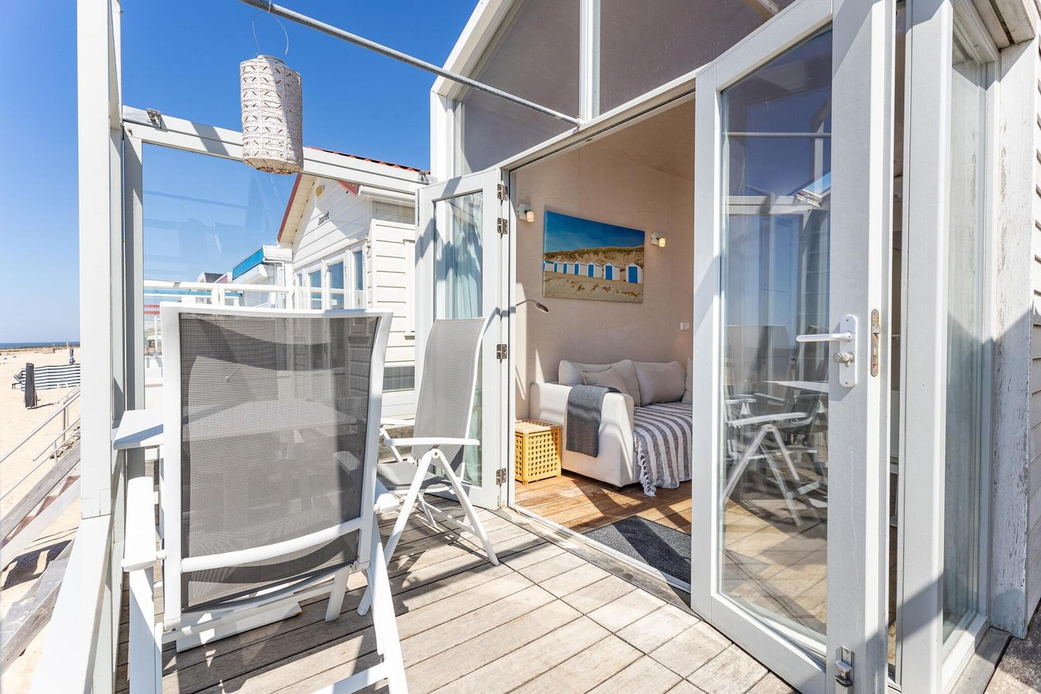 Sleep beachhouse - Beach Dishoek 37 I Dishoek - Terrasbalkon