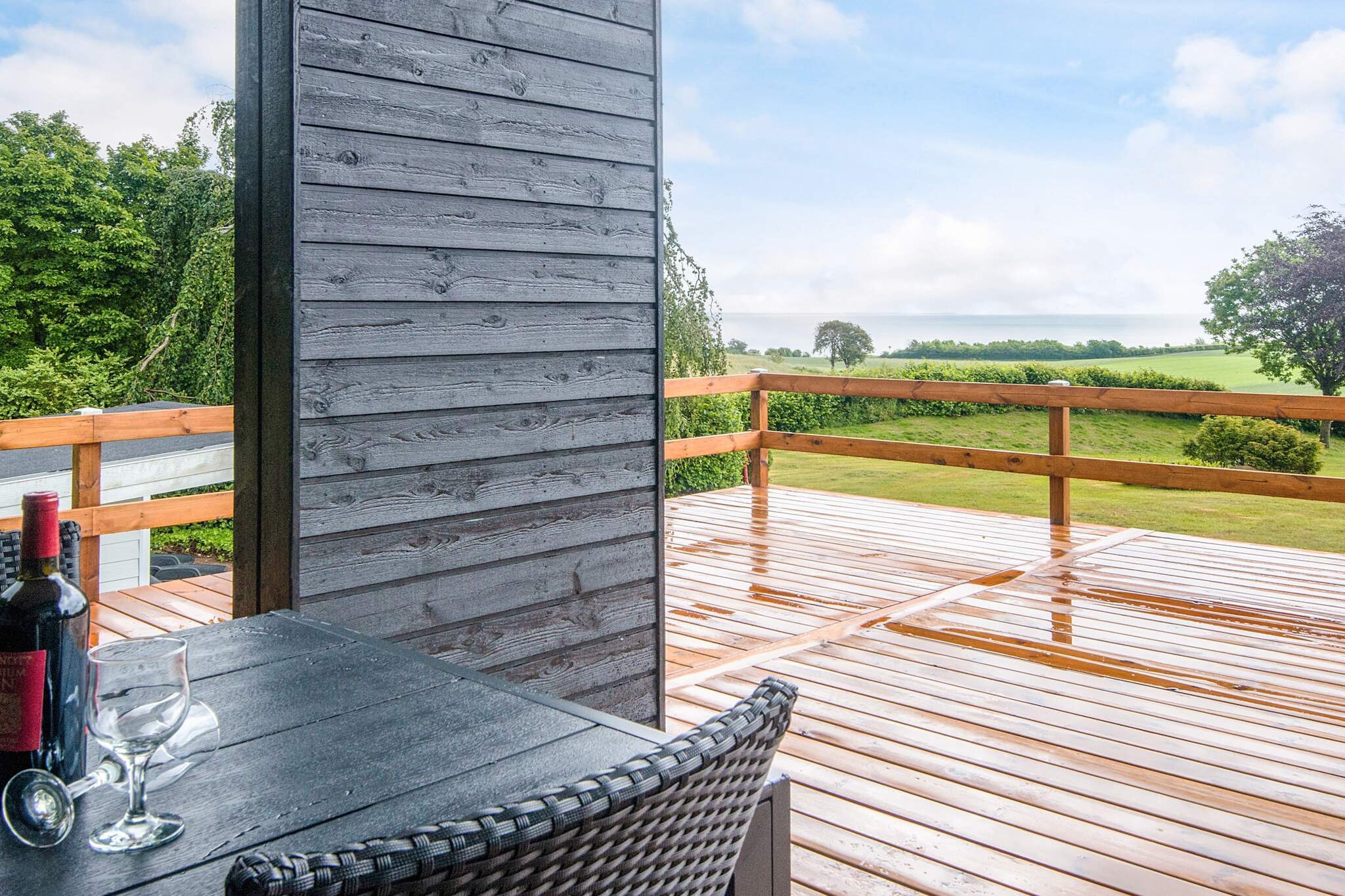 5 etoiles maison de vacances a Hejls - Vue sur l'eau