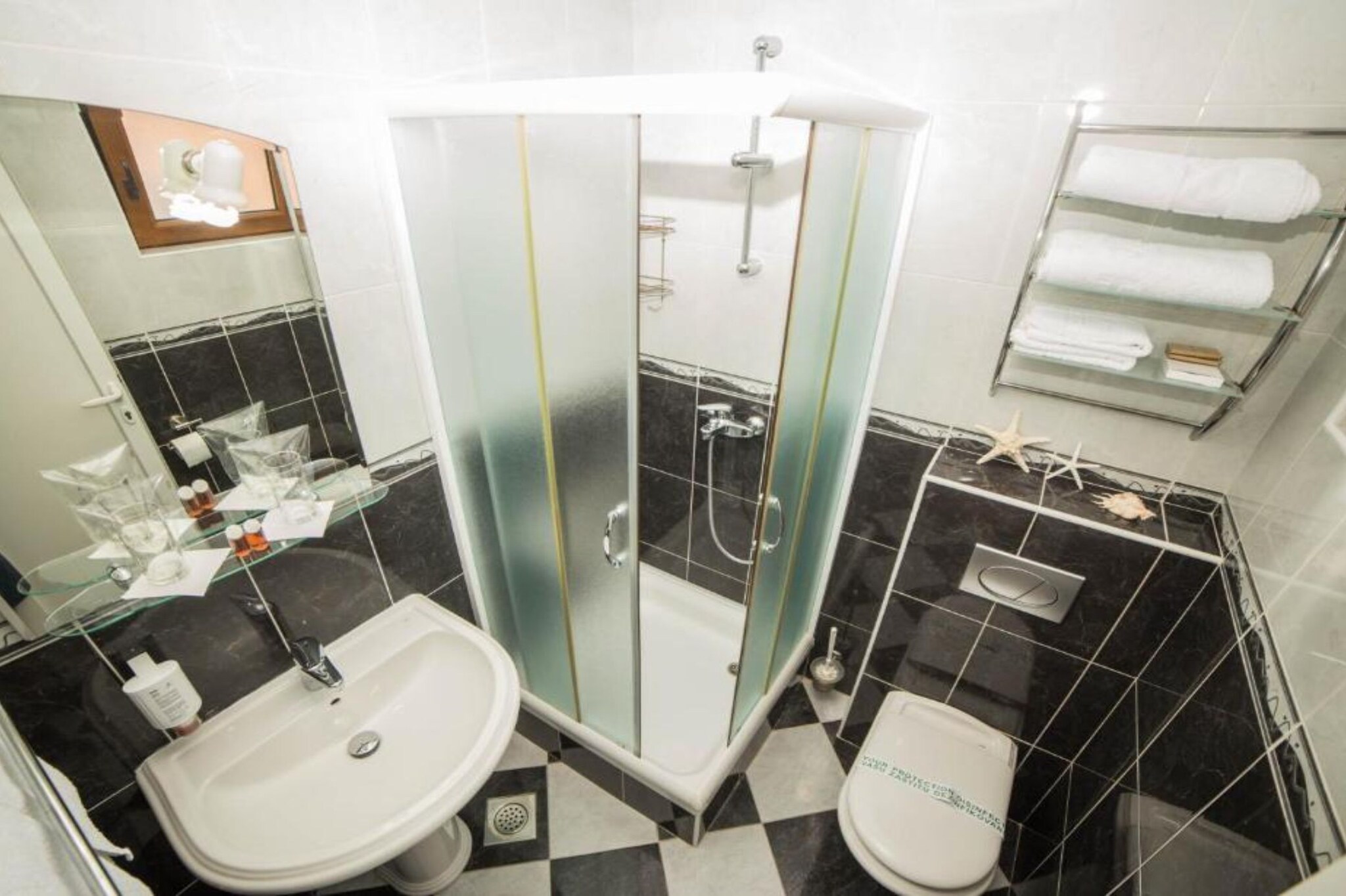 Fiammanti Hotel Montenegro-Standard Double Room  Attick 2 - Salle de bain
