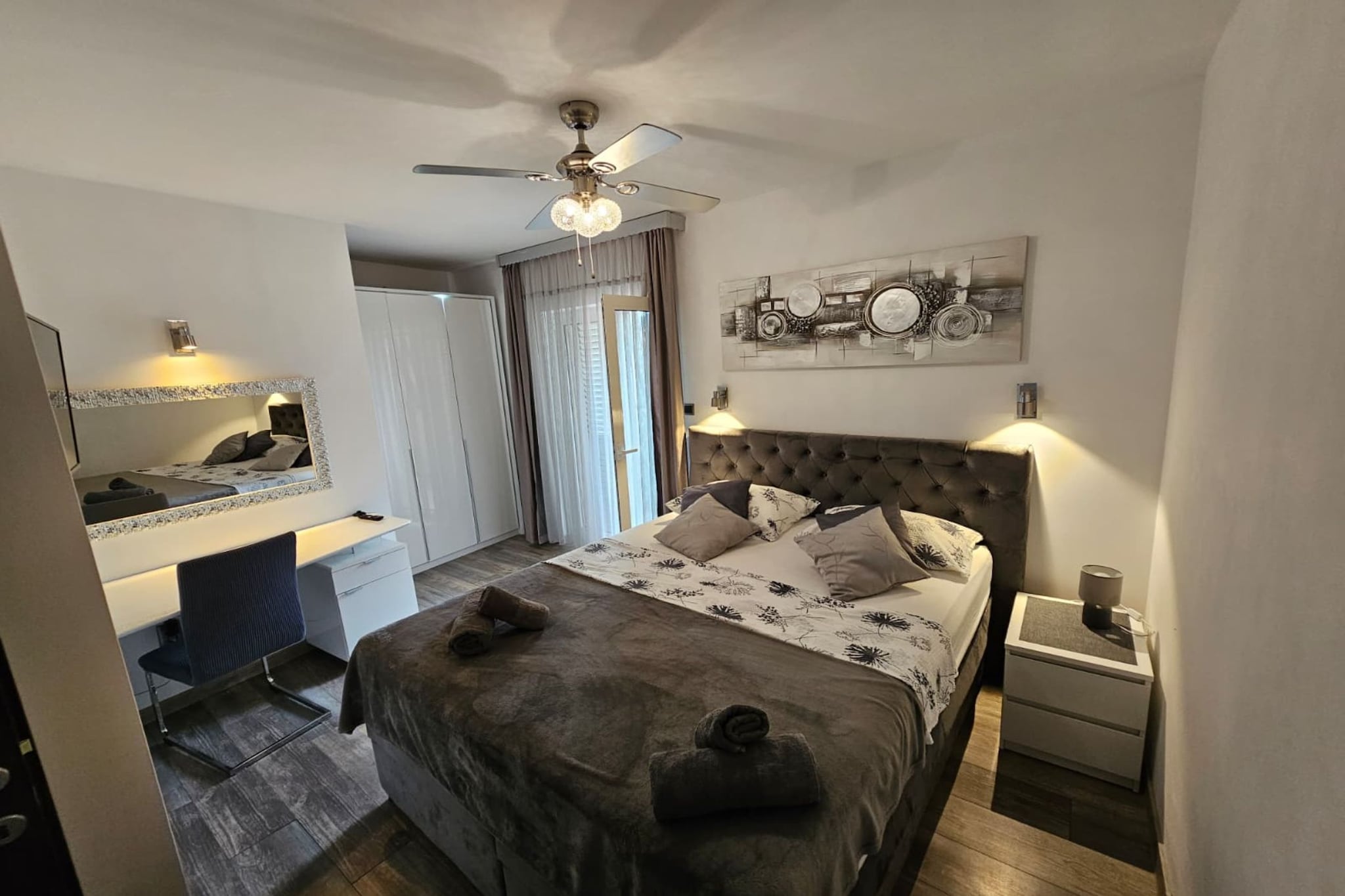Apartments Diadora - One bedroom apartment Sun - Chambre