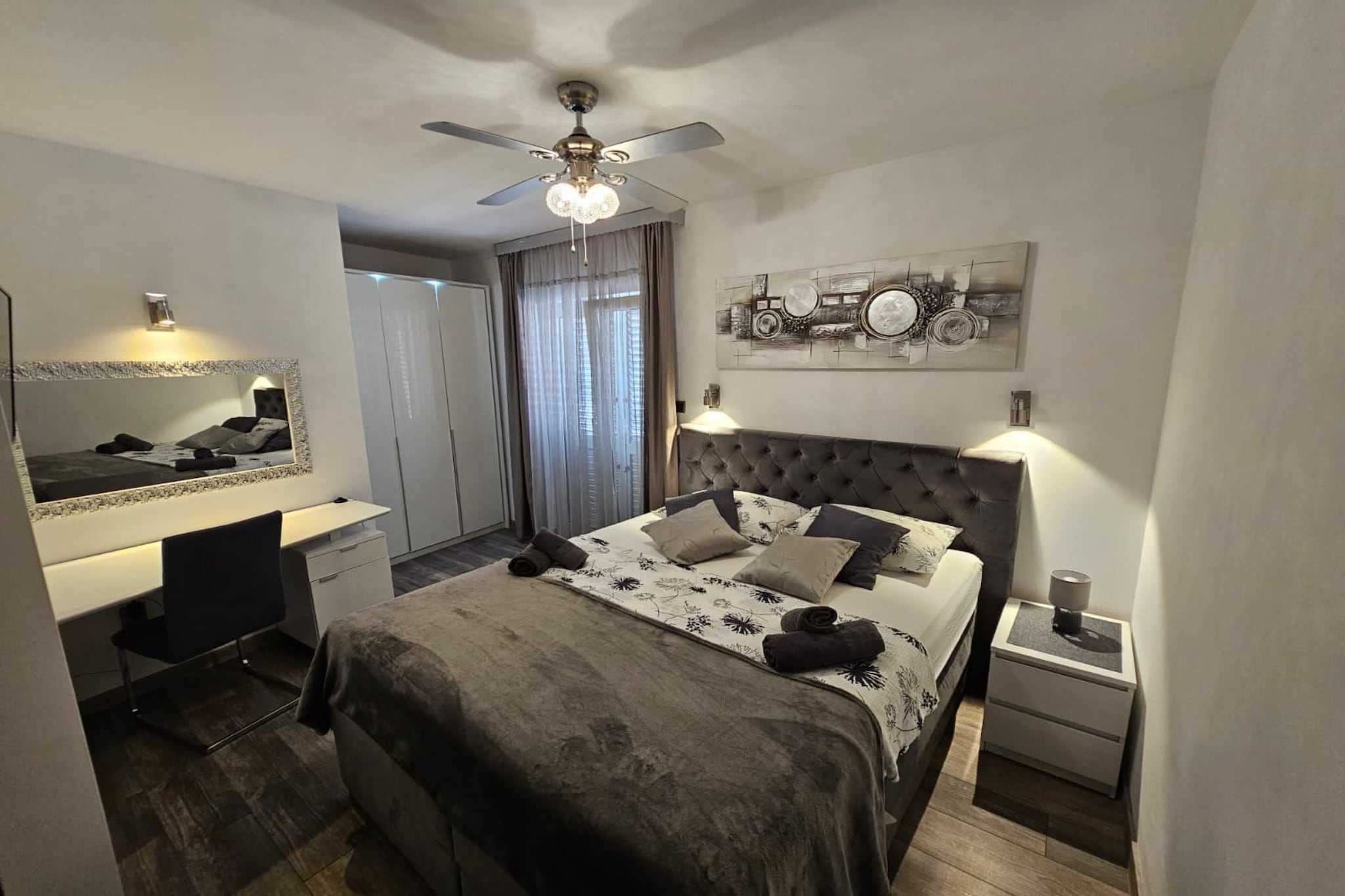 Apartments Diadora - One bedroom apartment Sun - Chambre