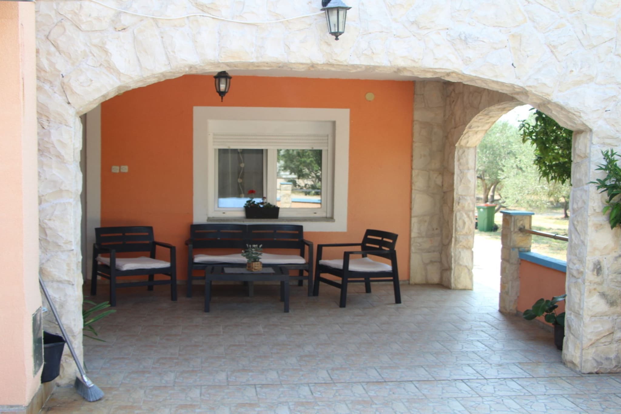 Holiday Home Nadalina - Five Bedrrom Holiday Home with Pool - Woonkamer