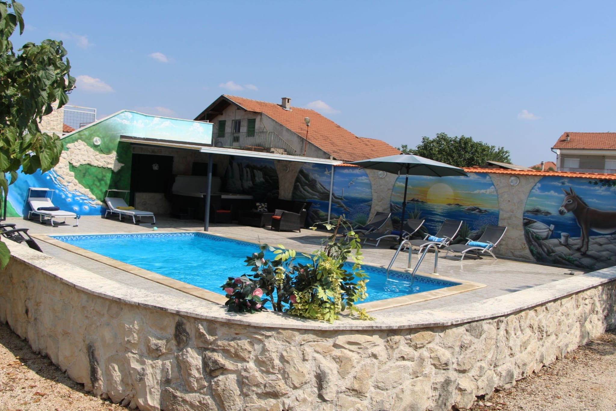Holiday Home Nadalina - Five Bedrrom Holiday Home with Pool - Zwembad