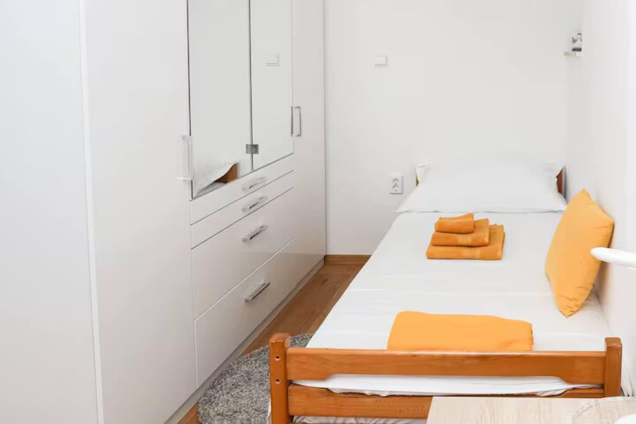 Blue Magic Apartment - Two Bedroom Apartment with Sea View and Terrace - Slaapkamer
